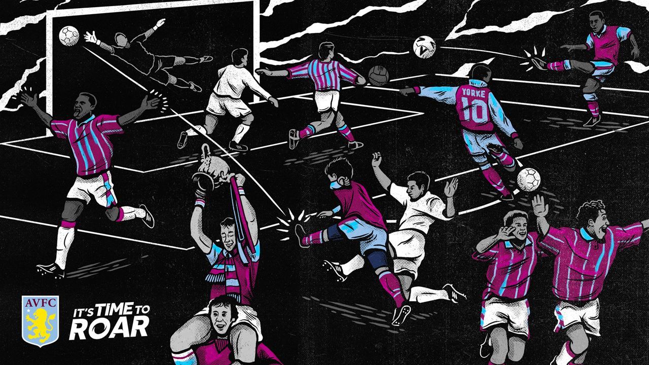 Play Off Final Illustration Our Favourite Wembley Moments Aston Villa Football Club Avfc