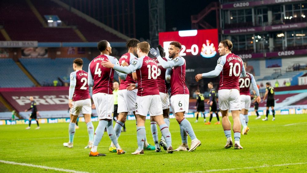 Gallery Of Images From Aston Villa's 2-0 Victory Over Newcastle United ...