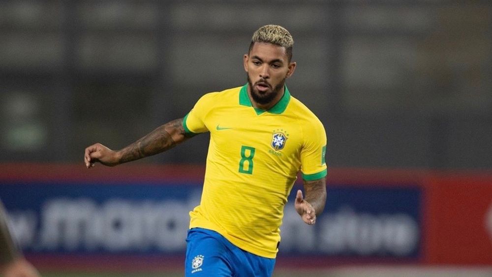 Douglas Luiz has spoken of his pride at representing Brazil on the ...