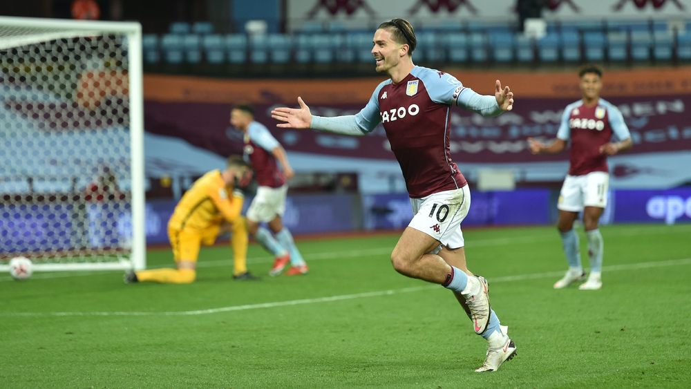 Jack Grealish v Liverpool