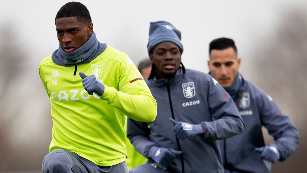 Squad train ahead of Crystal Palace clash