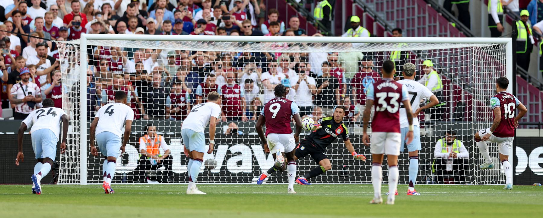 West Ham United v Aston Villa