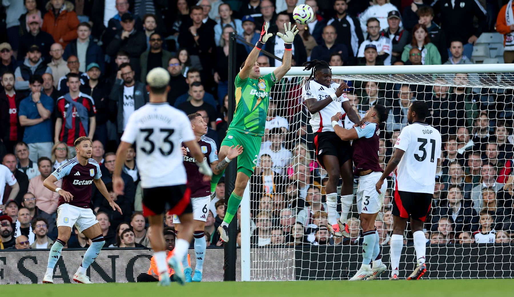 Fulham v Aston Villa