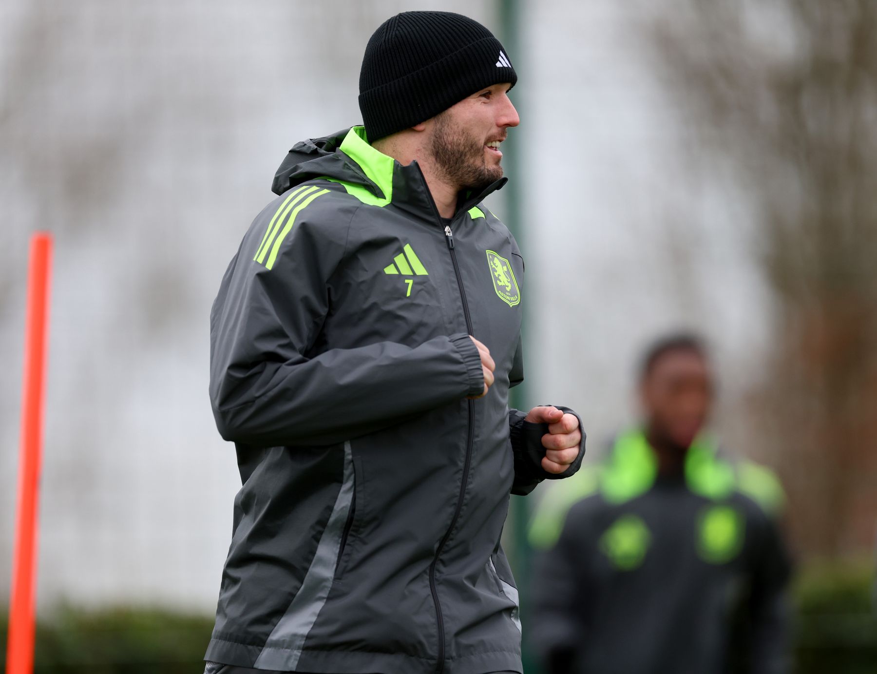 Aston Villa training pre-Manchester City