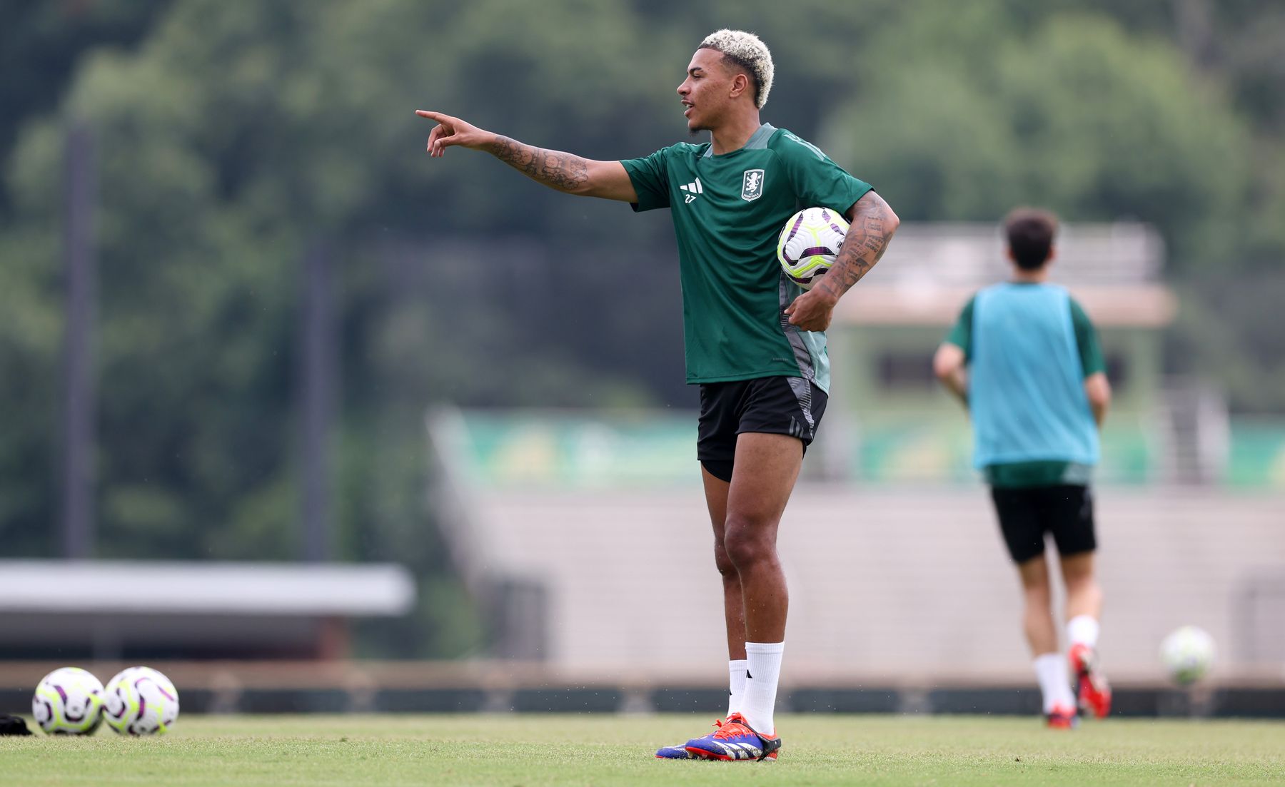 Aston Villa's second training session of USA pre-season tour