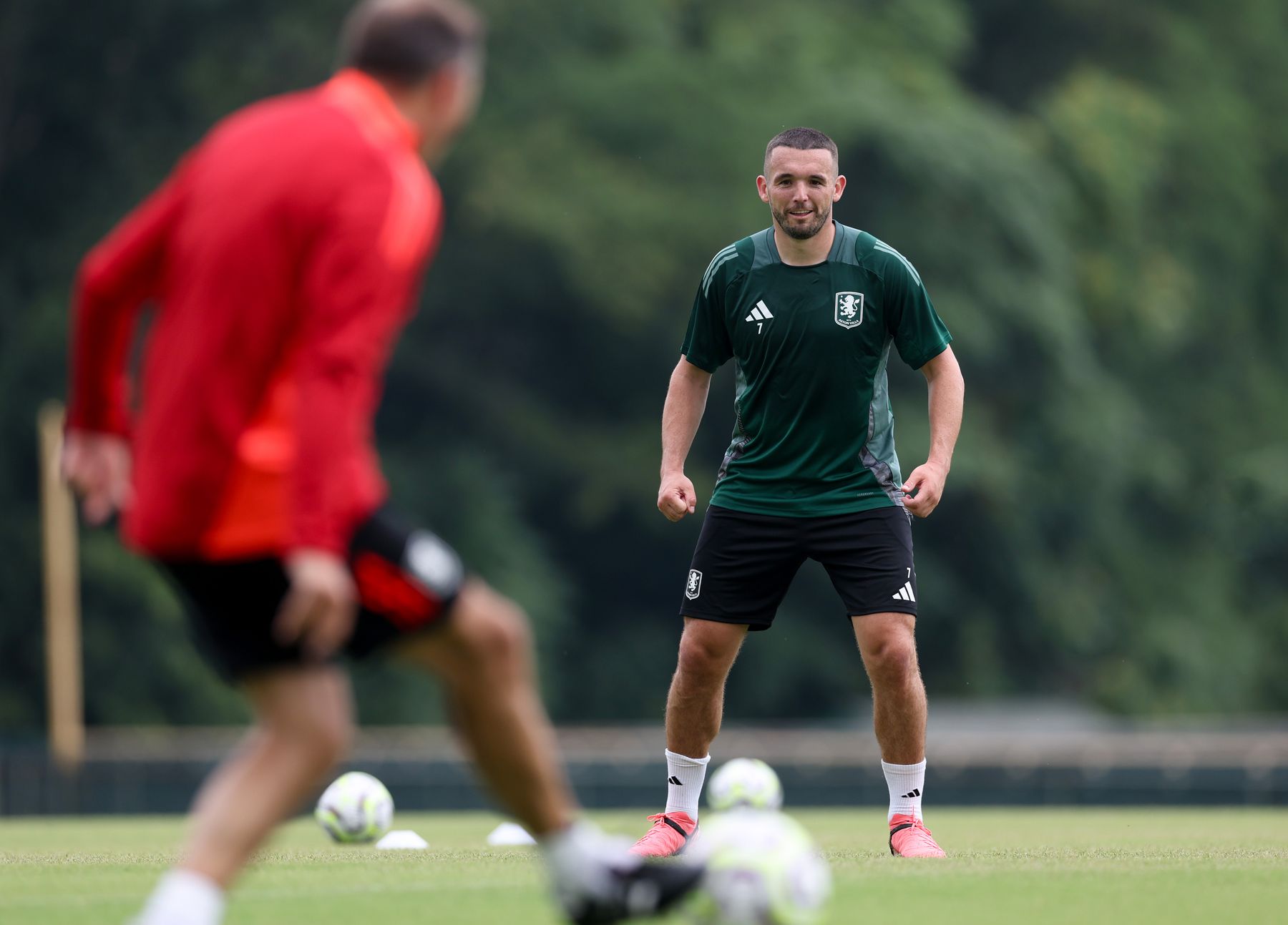 Aston Villa's second training session of USA pre-season tour