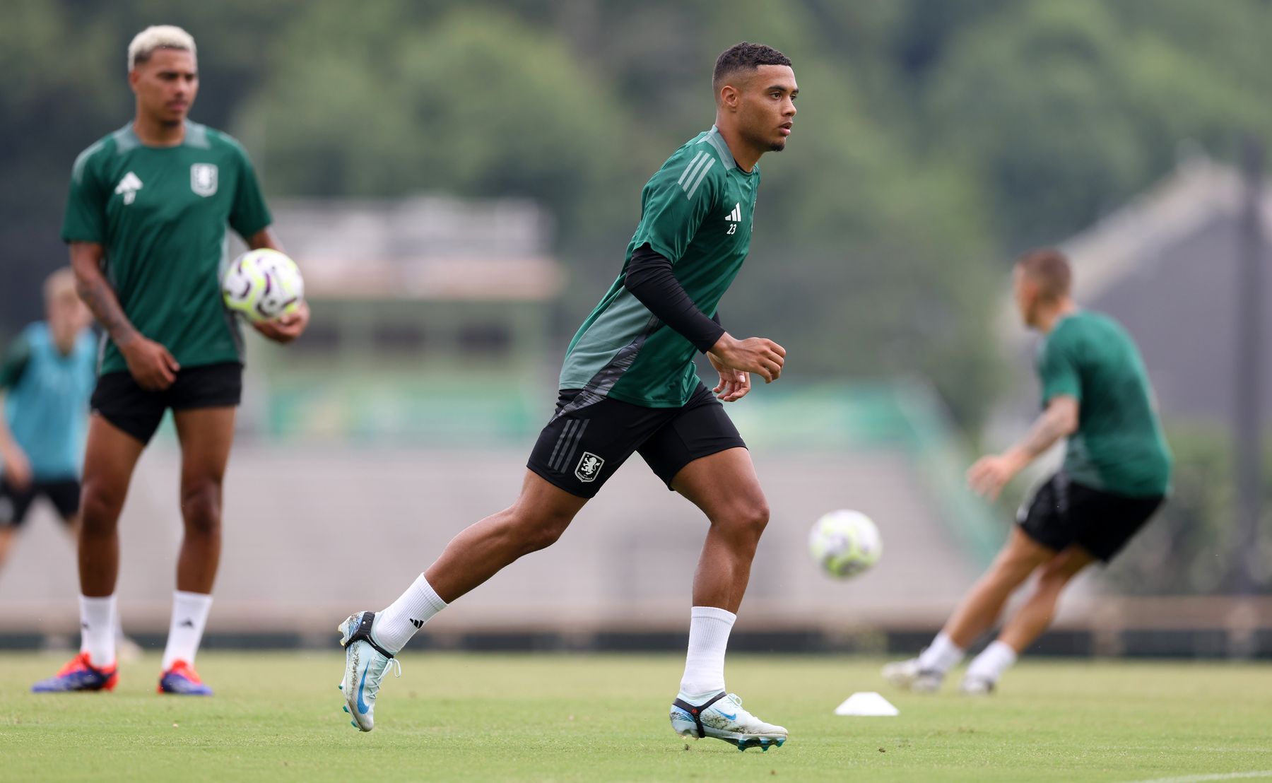 Aston Villa's second training session of USA pre-season tour