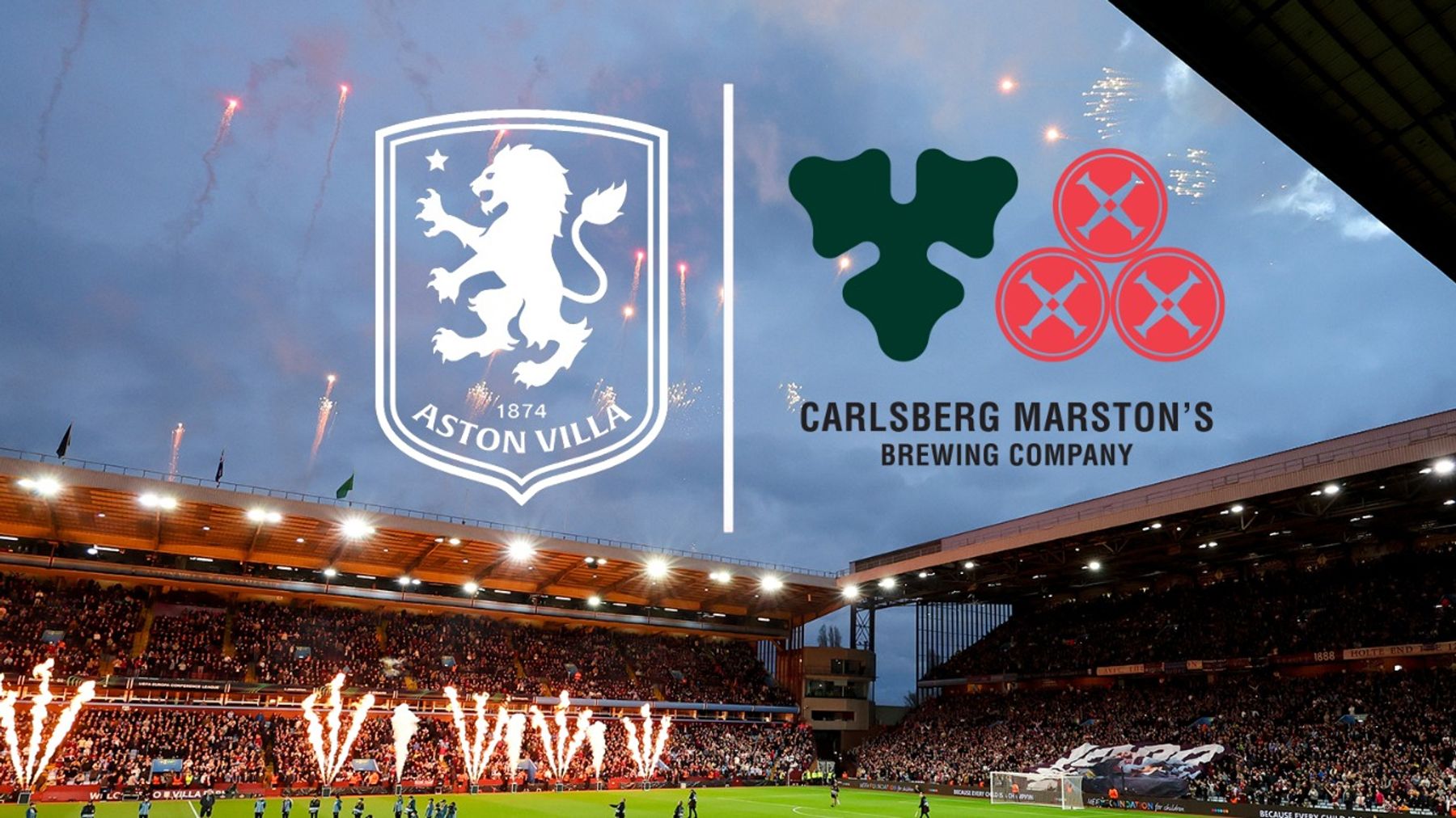 Aston Villa x Carlsberg Marston’s Brewing Company 