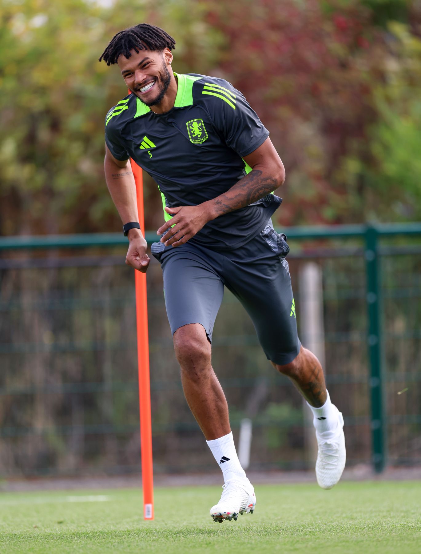 Aston Villa training during September international period