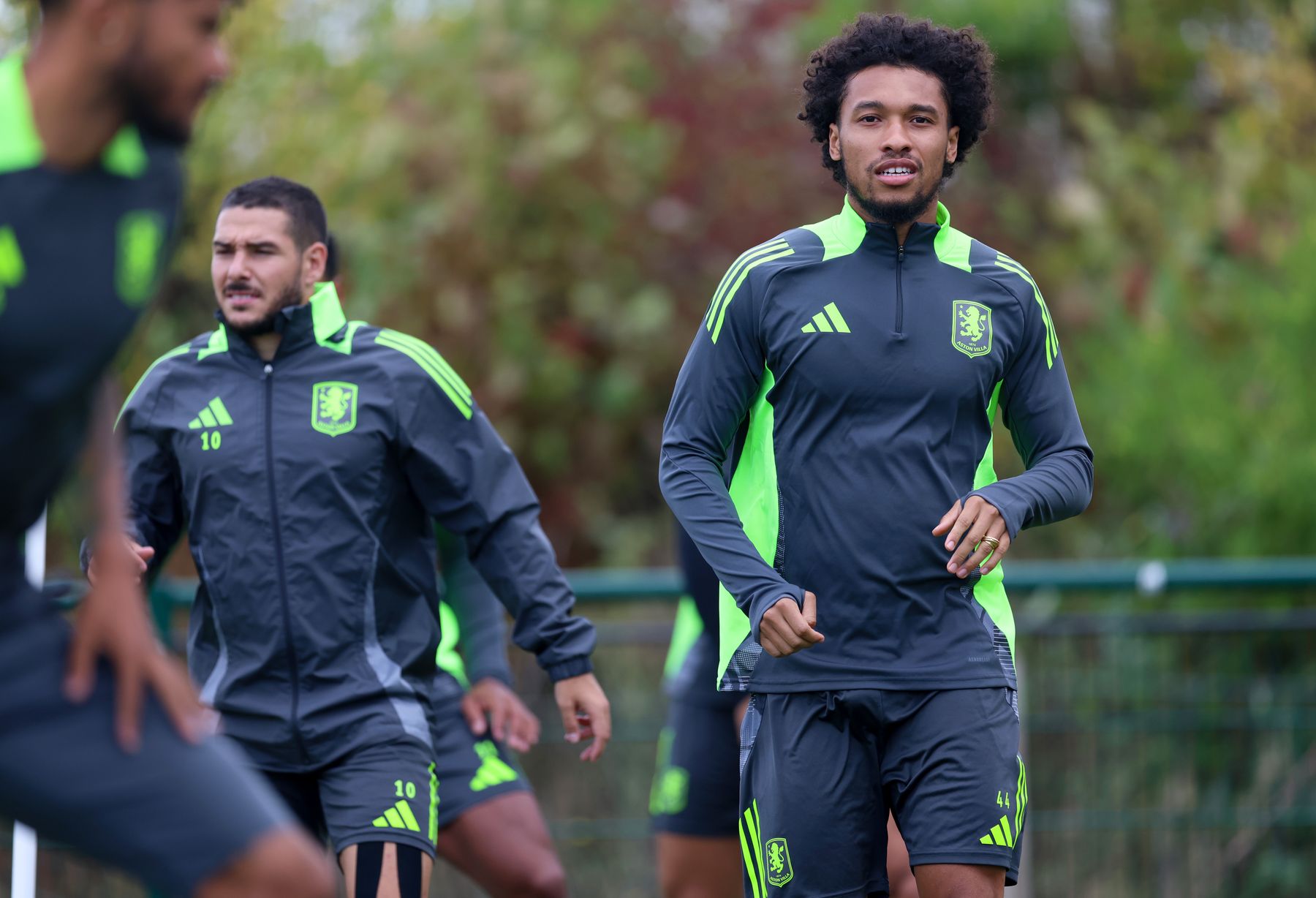 Aston Villa training during September international period