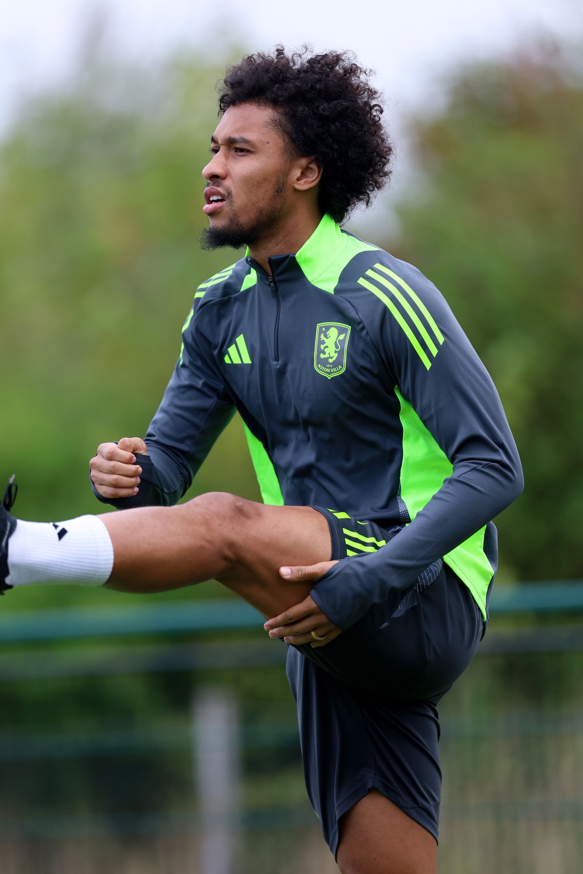 Aston Villa training during September international period