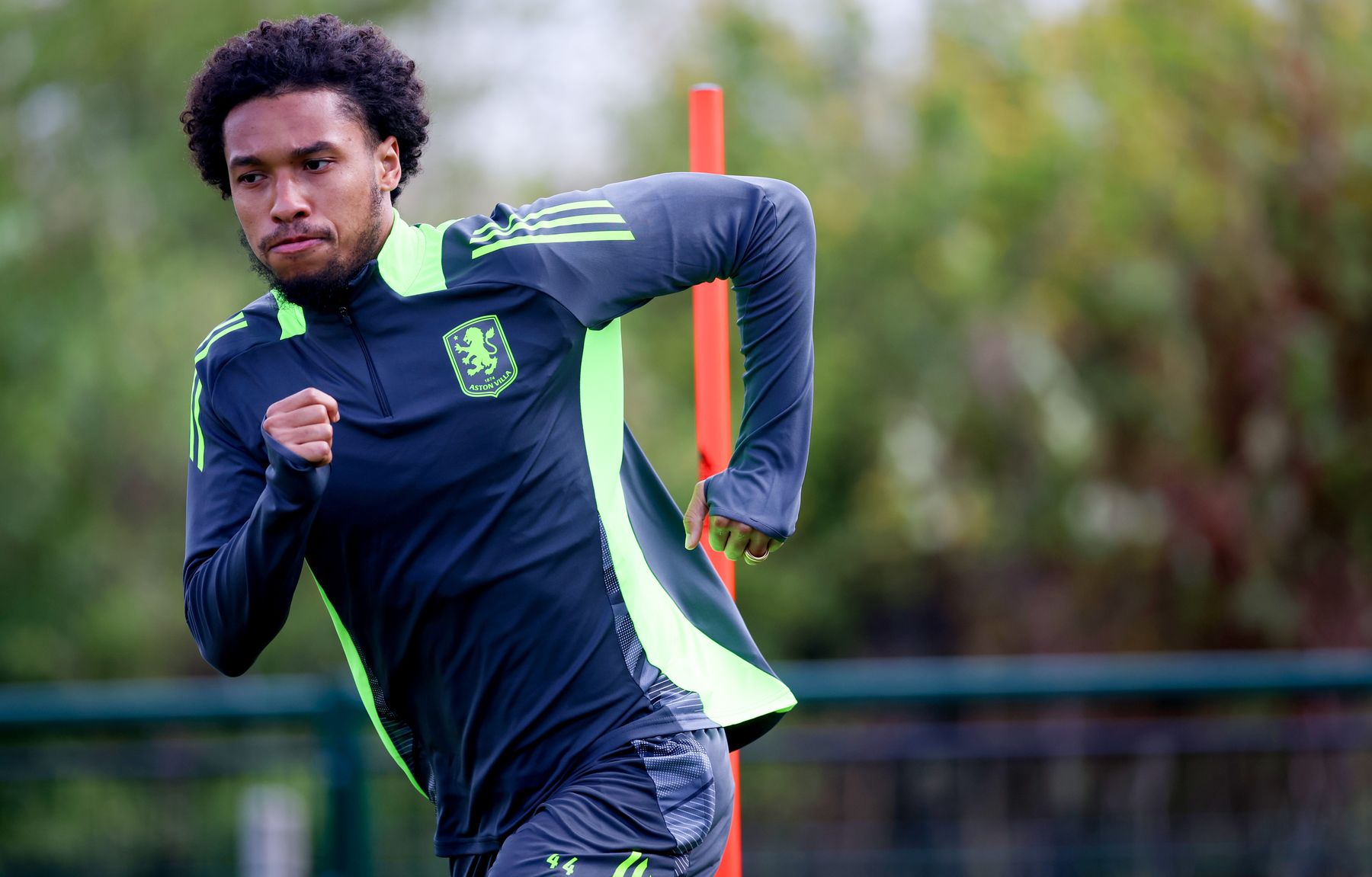 Aston Villa training during September international period