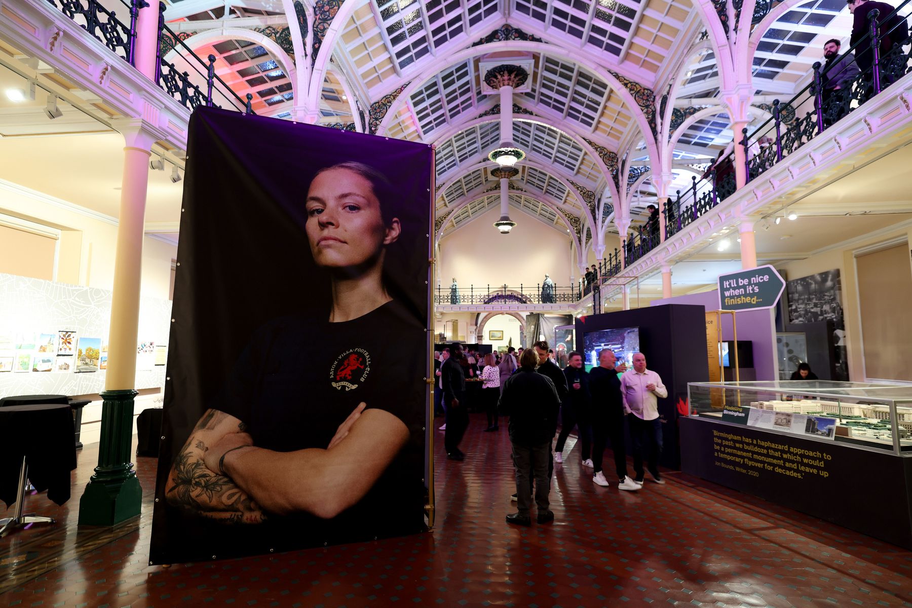 Aston Villa exhibition at Birmingham Museum & Art Gallery