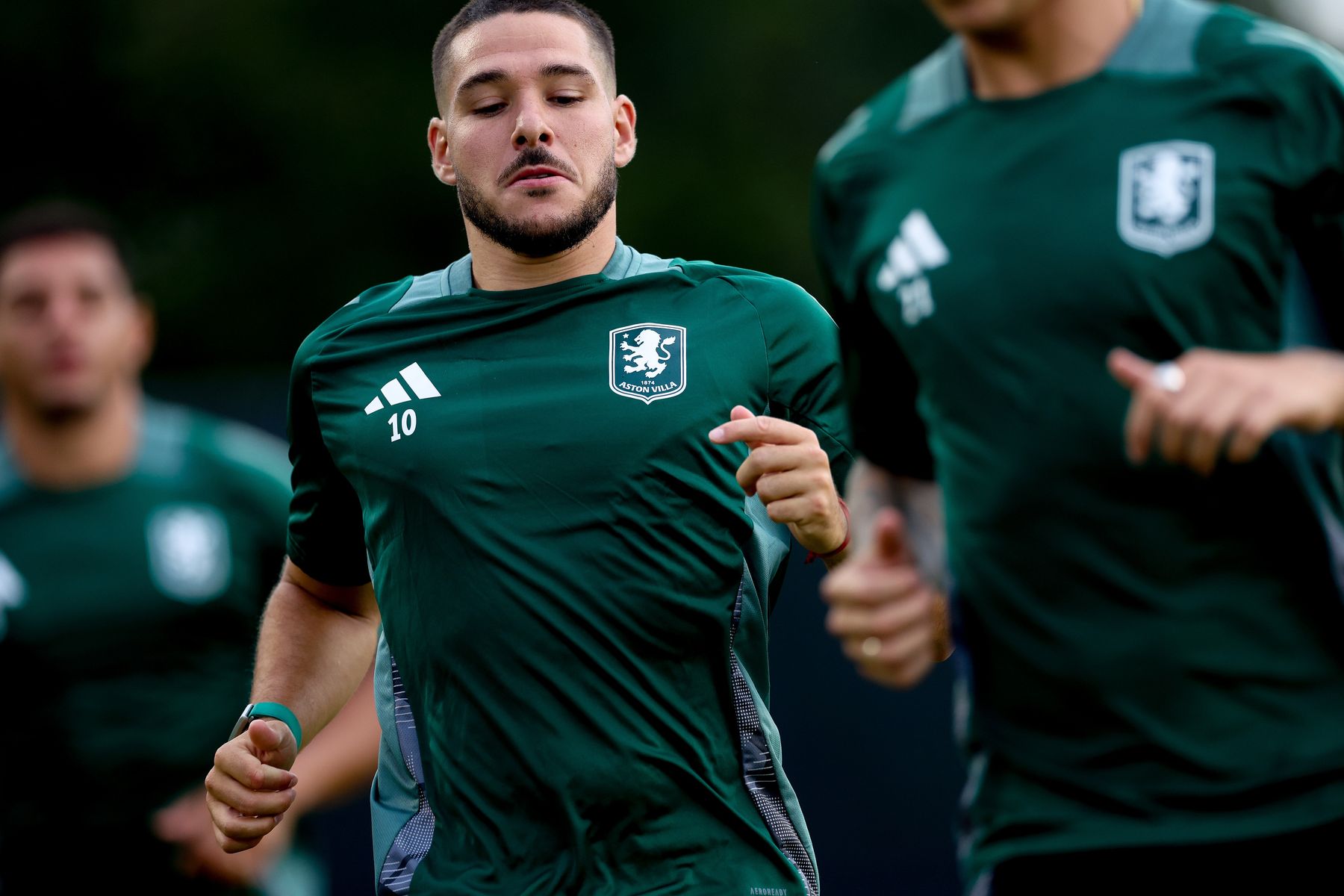 Aston Villa's first training session of USA pre-season tour