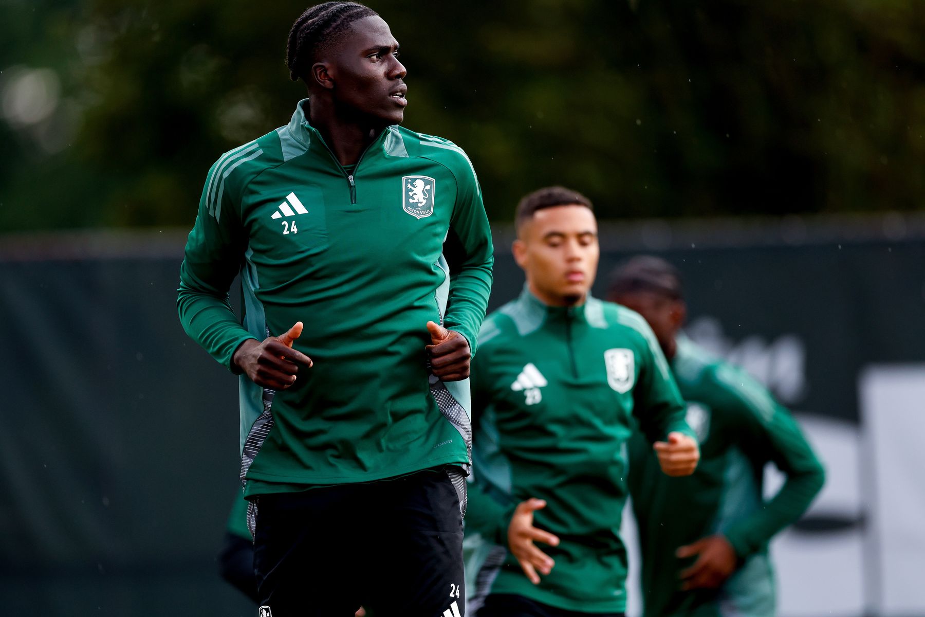 Aston Villa's first training session of USA pre-season tour