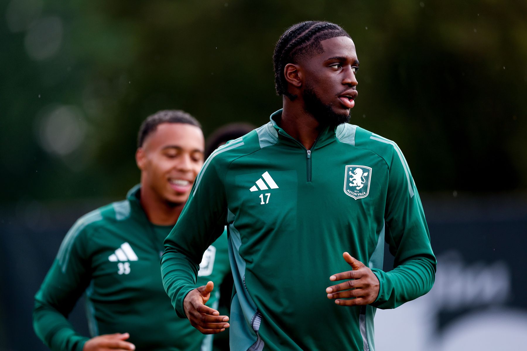 Aston Villa's first training session of USA pre-season tour