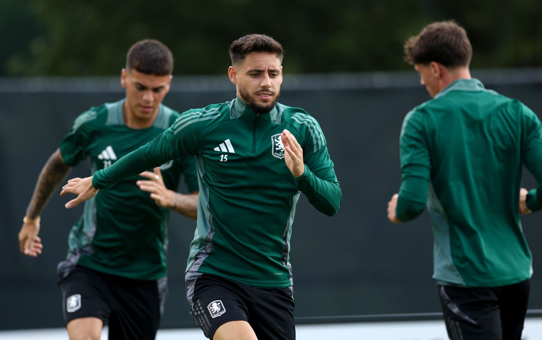 Aston Villa's first training session of USA pre-season tour