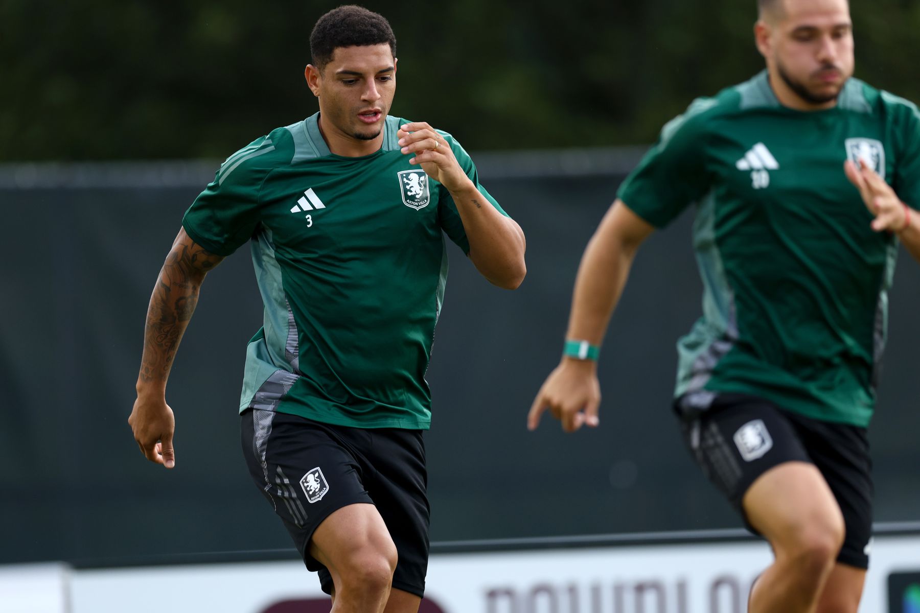 Aston Villa's first training session of USA pre-season tour