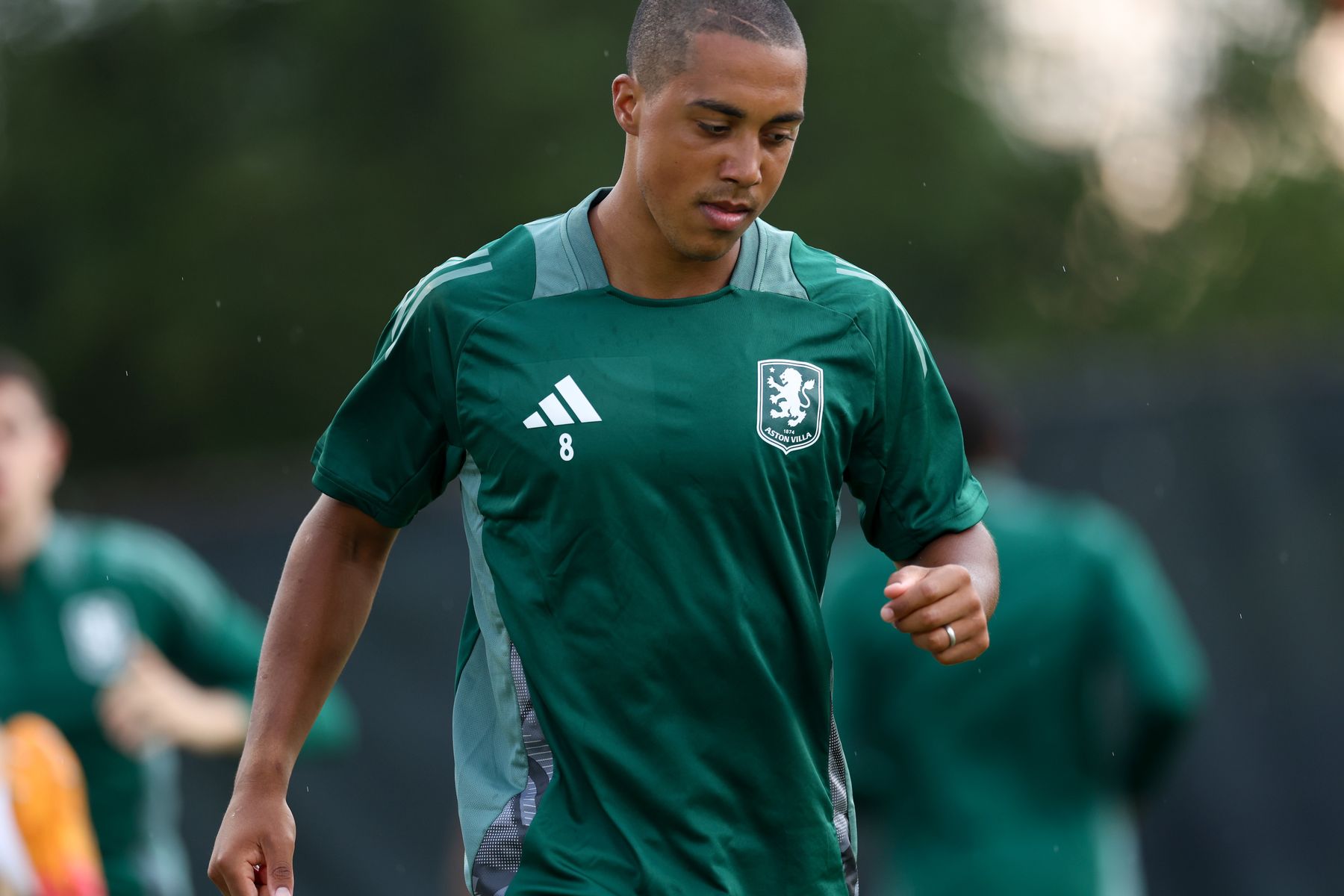 Aston Villa's first training session of USA pre-season tour