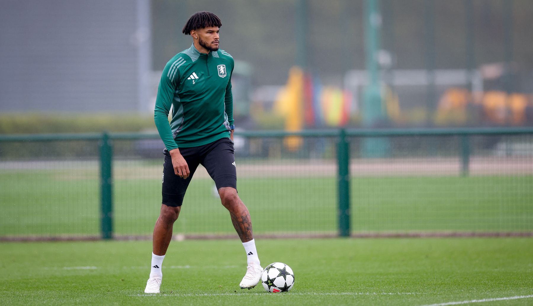 Aston Villa training pre-Bayern Munich