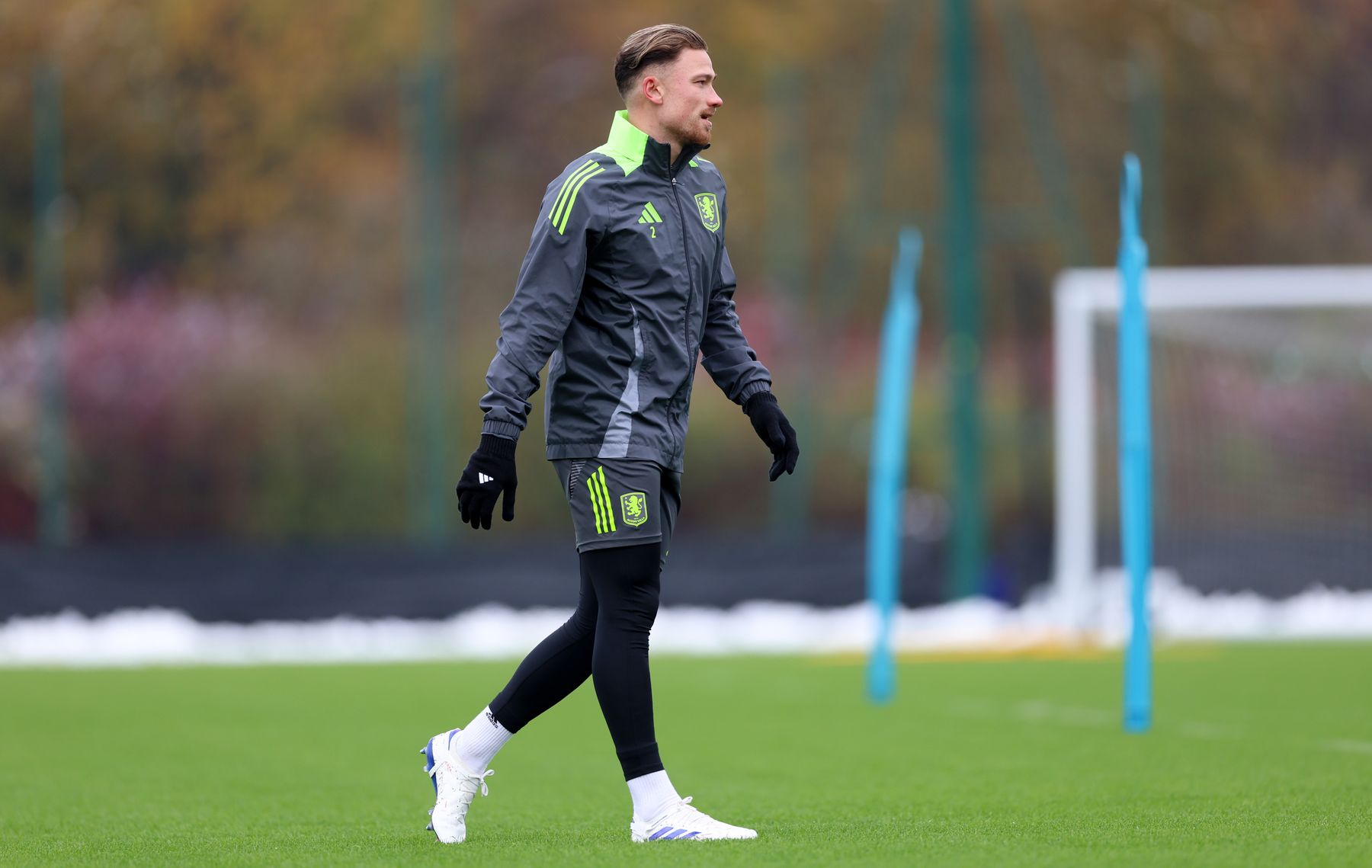 Aston Villa training pre-Crystal Palace