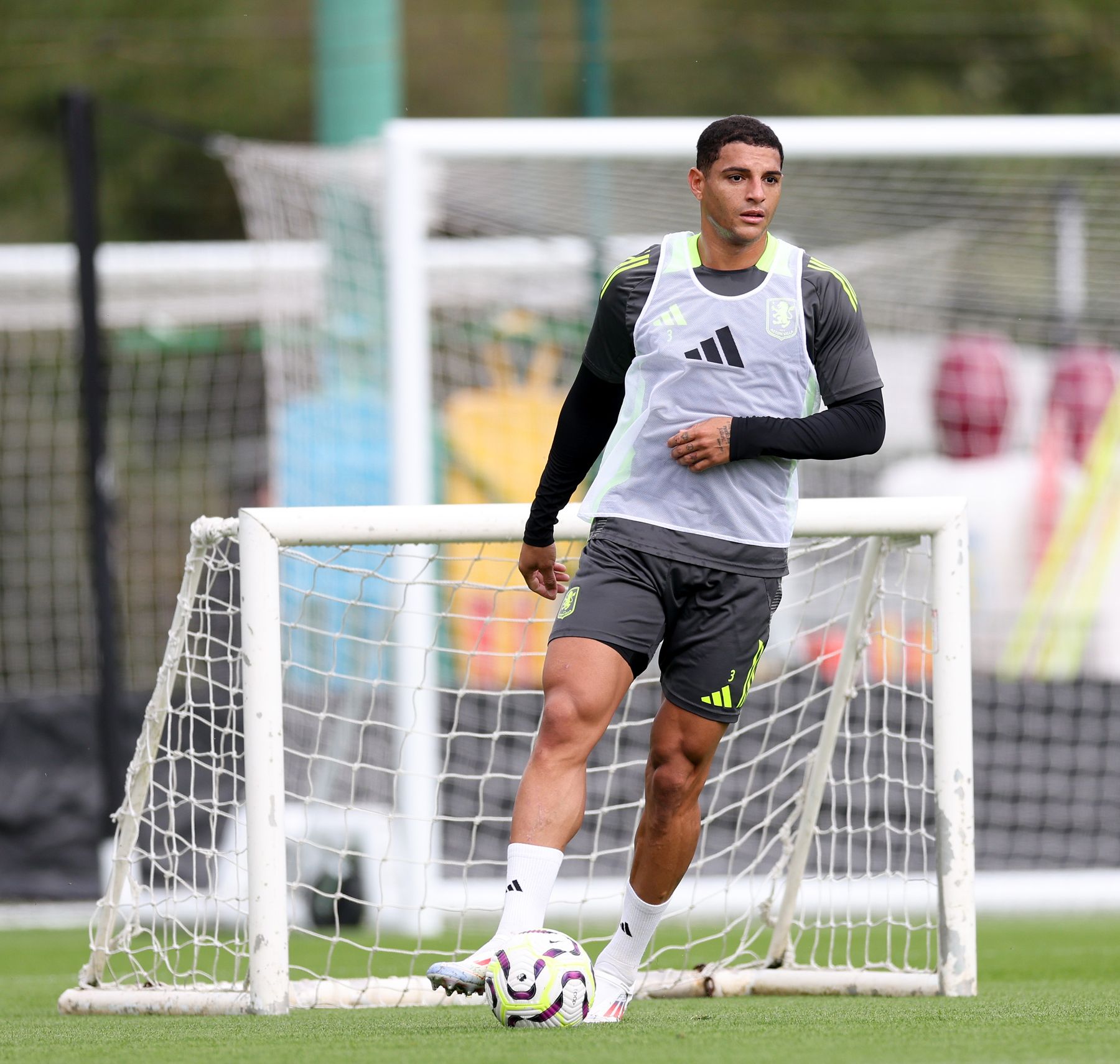 Aston Villa training pre-Ipswich Town