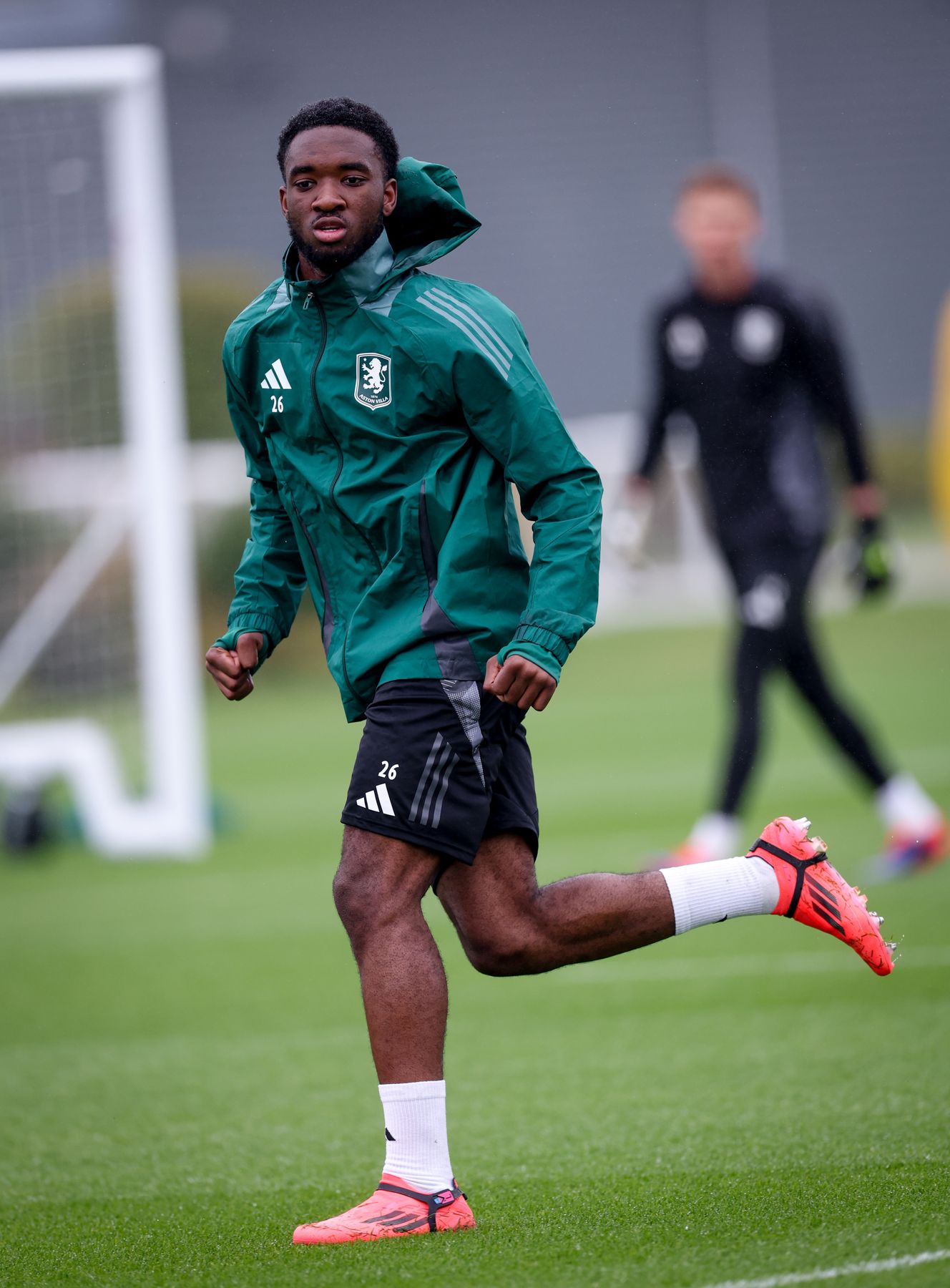 Aston Villa training pre-Bayern Munich