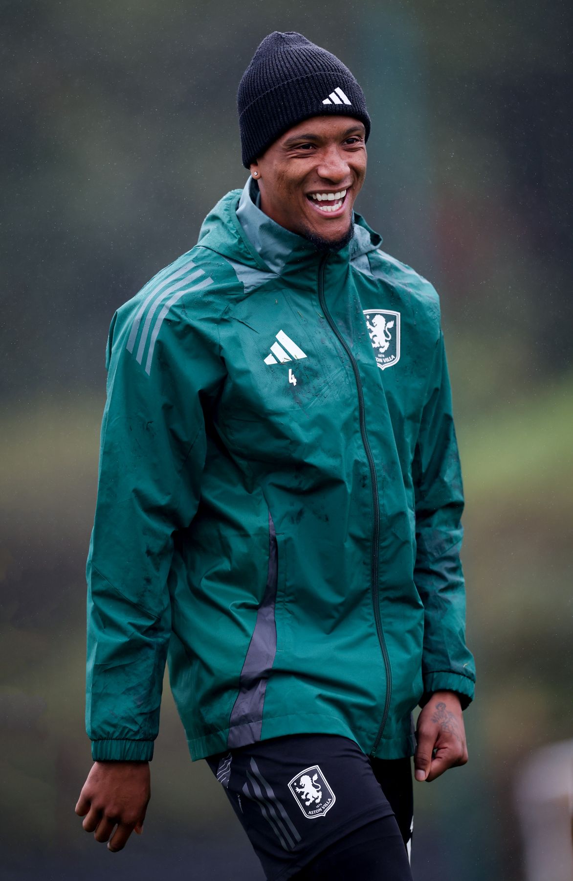 Aston Villa training pre-Bayern Munich