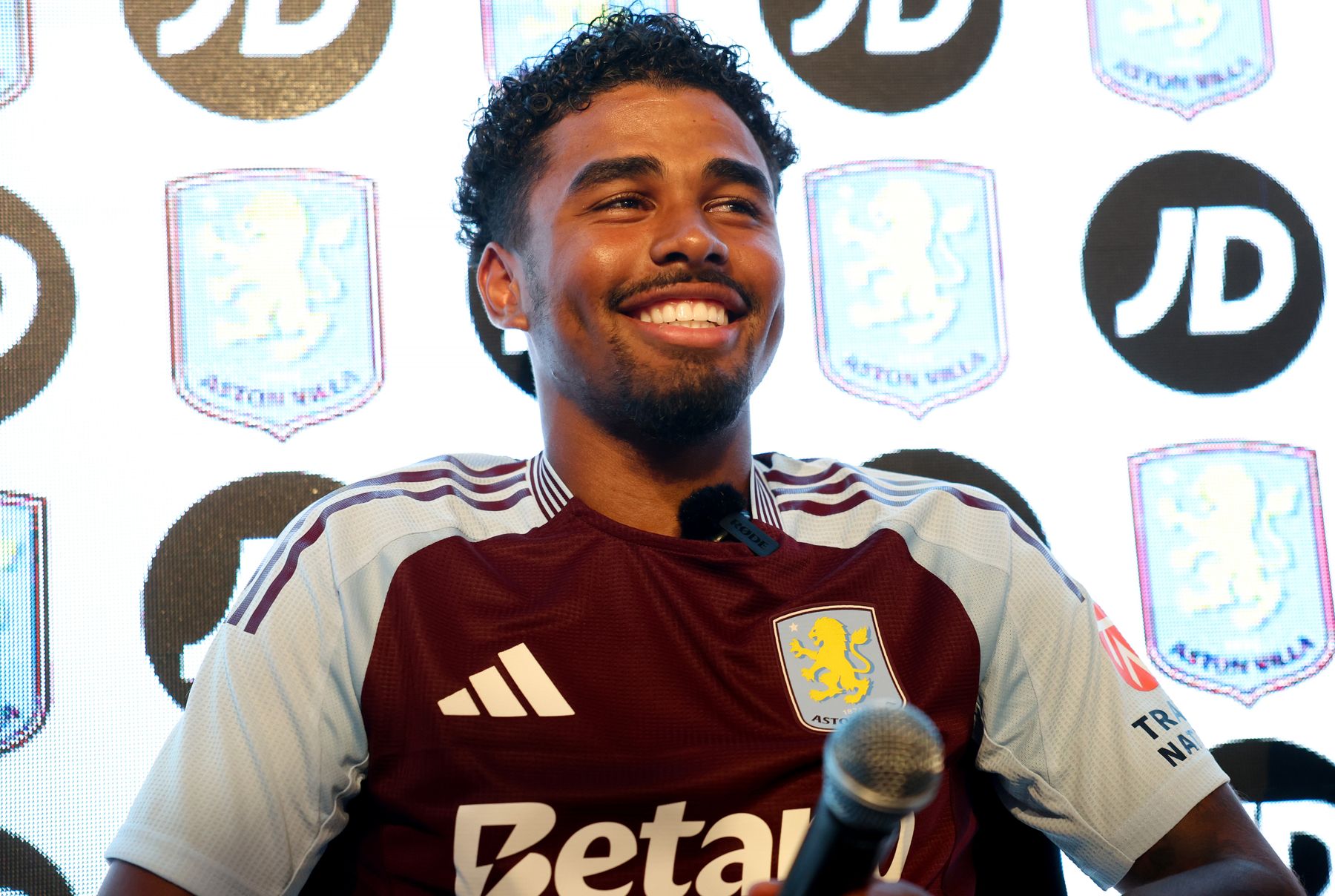 Aston Villa in Times Square, New York