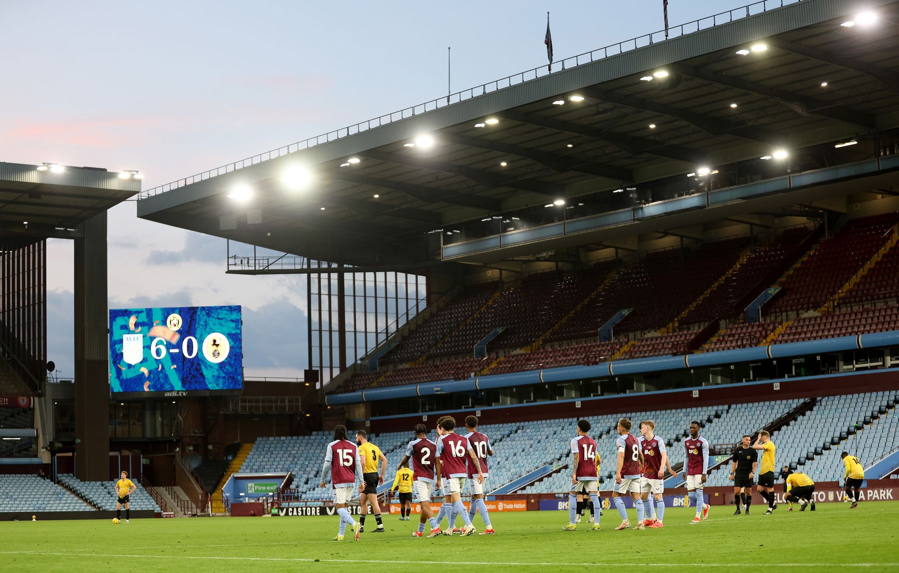 Aston Villa v Racing Club Warwick Birmingham Senior Cup final