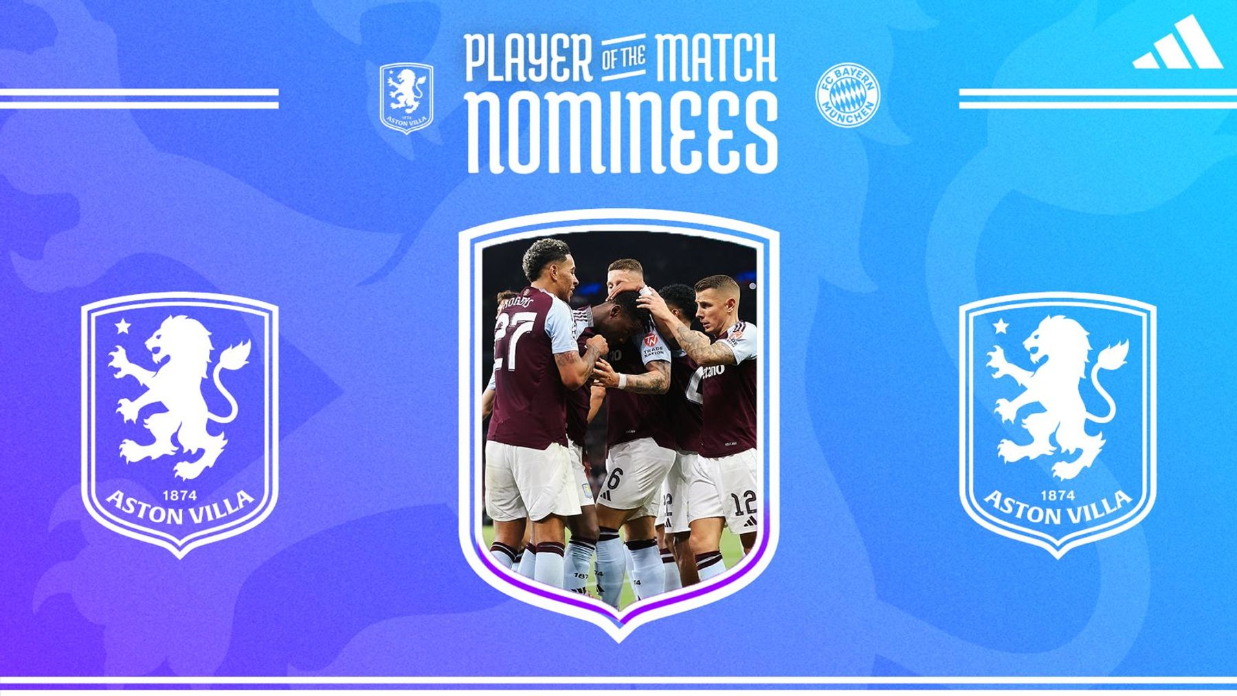 Aston Villa v Bayern Munich Player of the Match