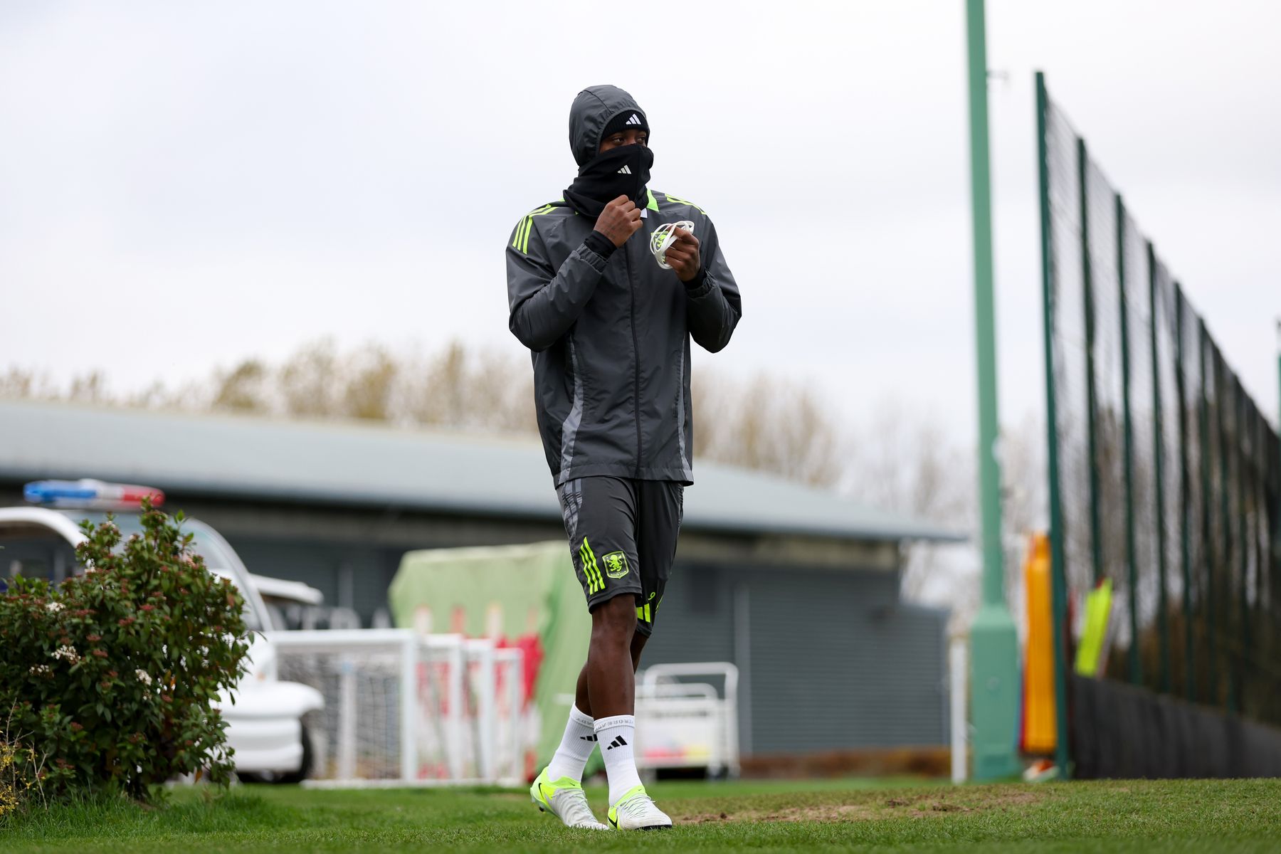 Aston Villa training pre-AFC Bournemouth