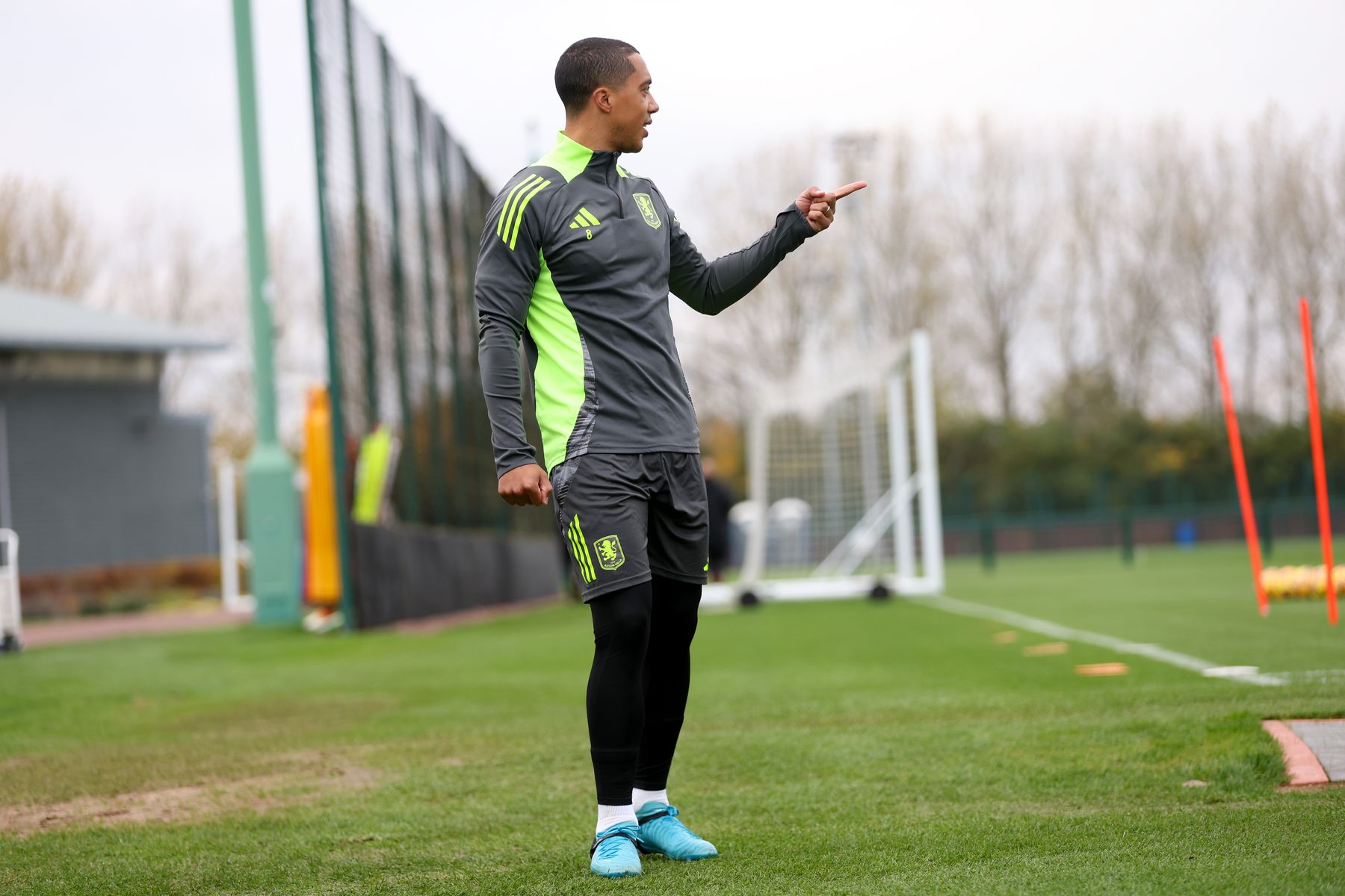 Aston Villa training pre-AFC Bournemouth