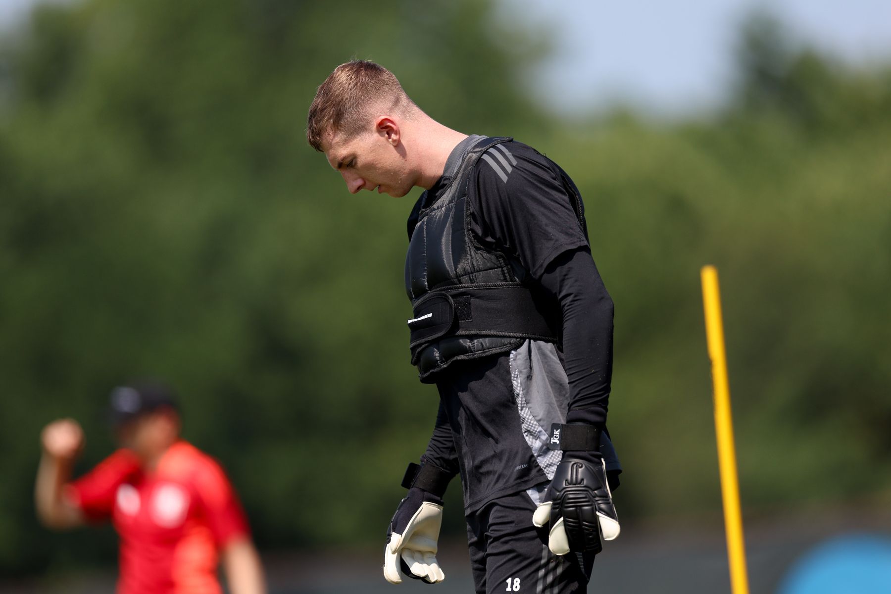 Aston Villa training in Washington, DC