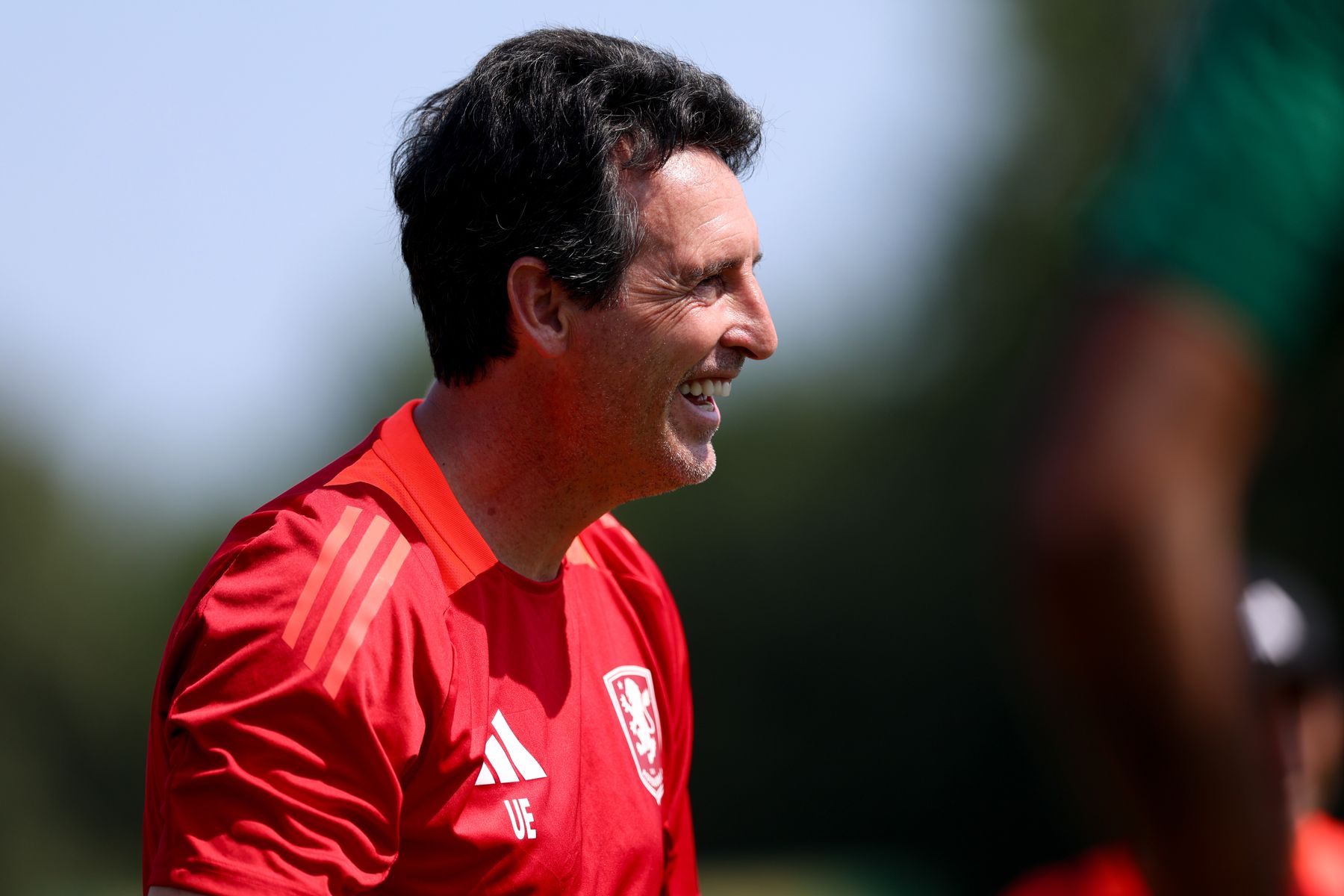 Aston Villa training in Washington, DC