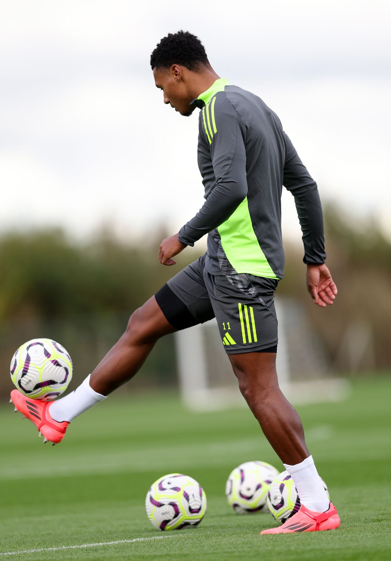 Aston Villa training pre-Ipswich Town