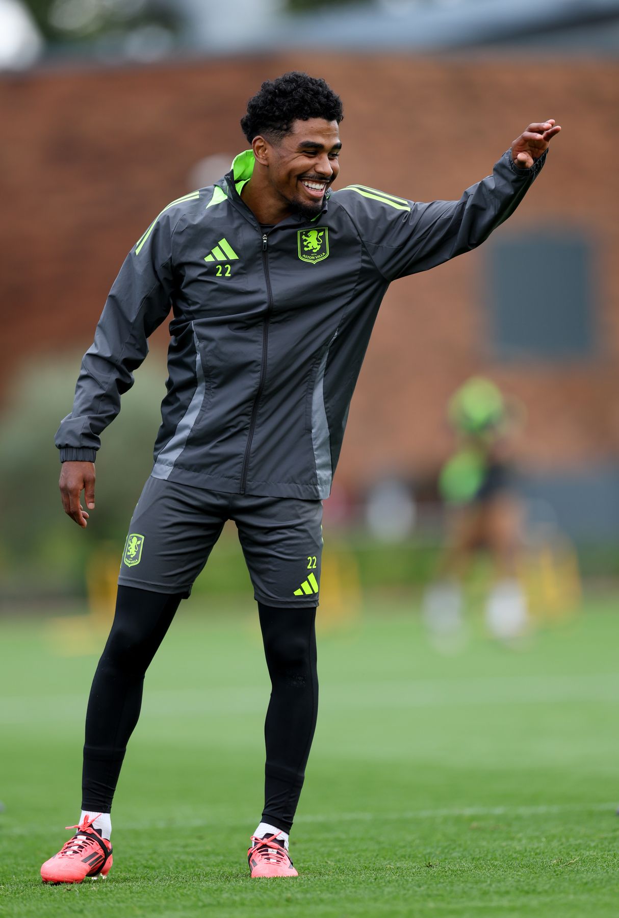 Aston Villa training pre-Ipswich Town