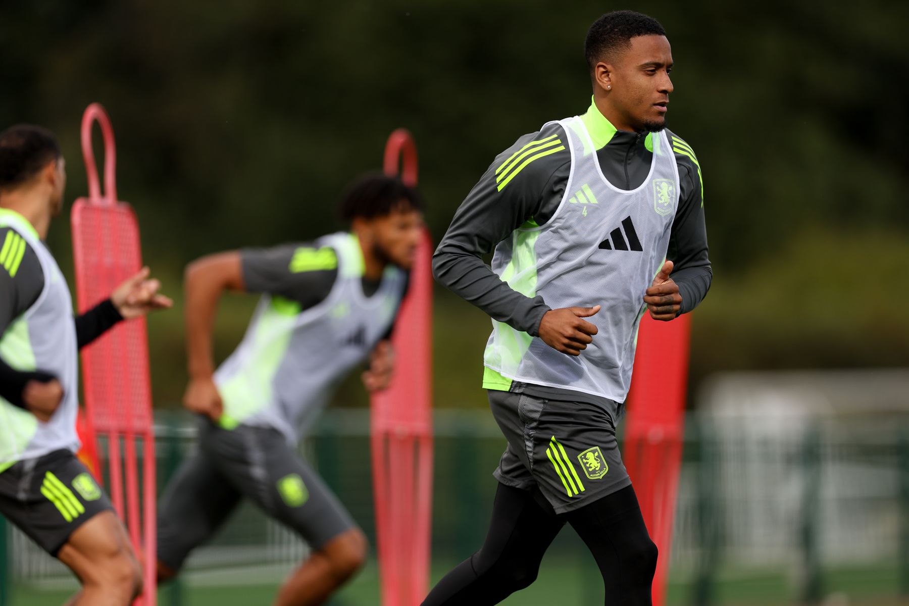 Aston Villa training pre-Ipswich Town