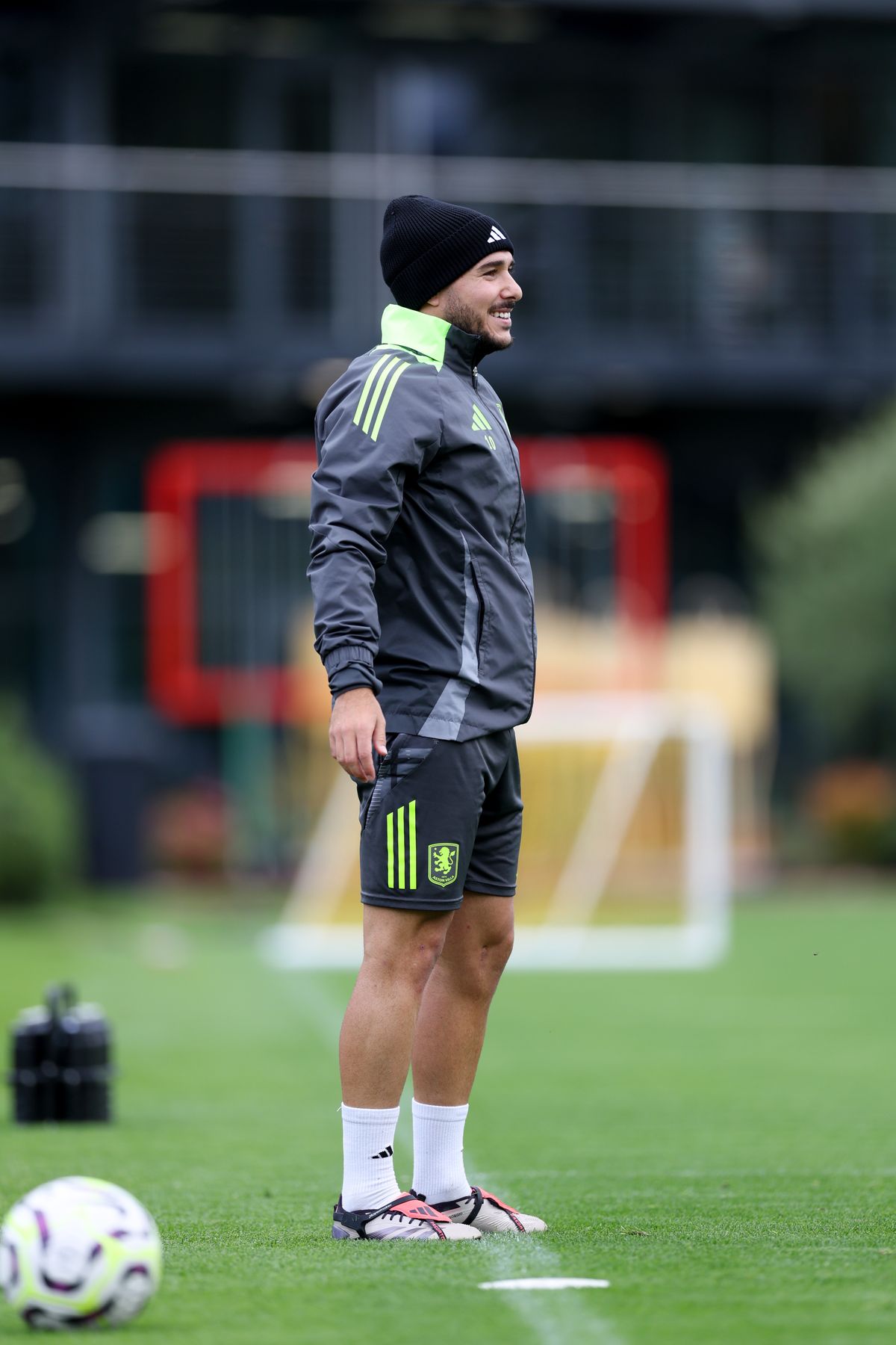 Aston Villa training pre-Ipswich Town