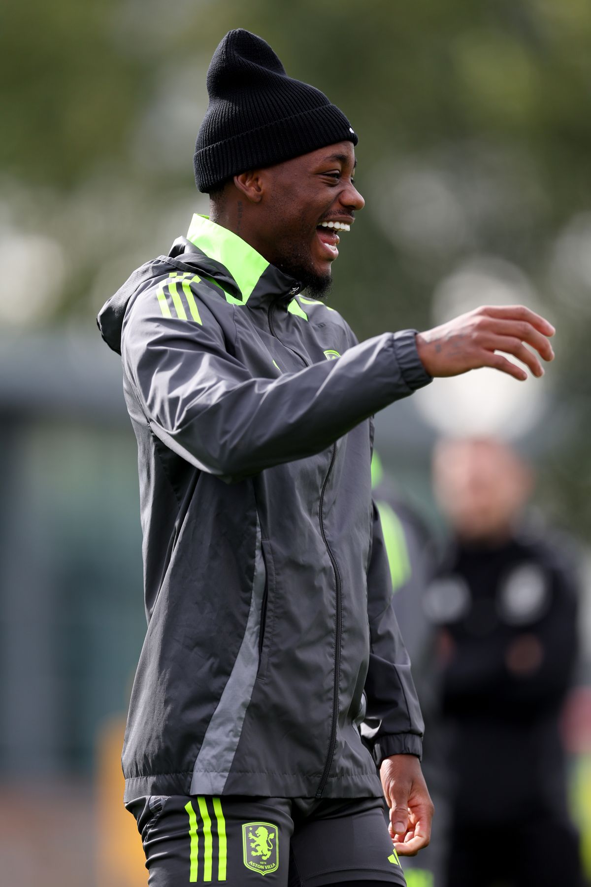 Aston Villa training pre-Ipswich Town