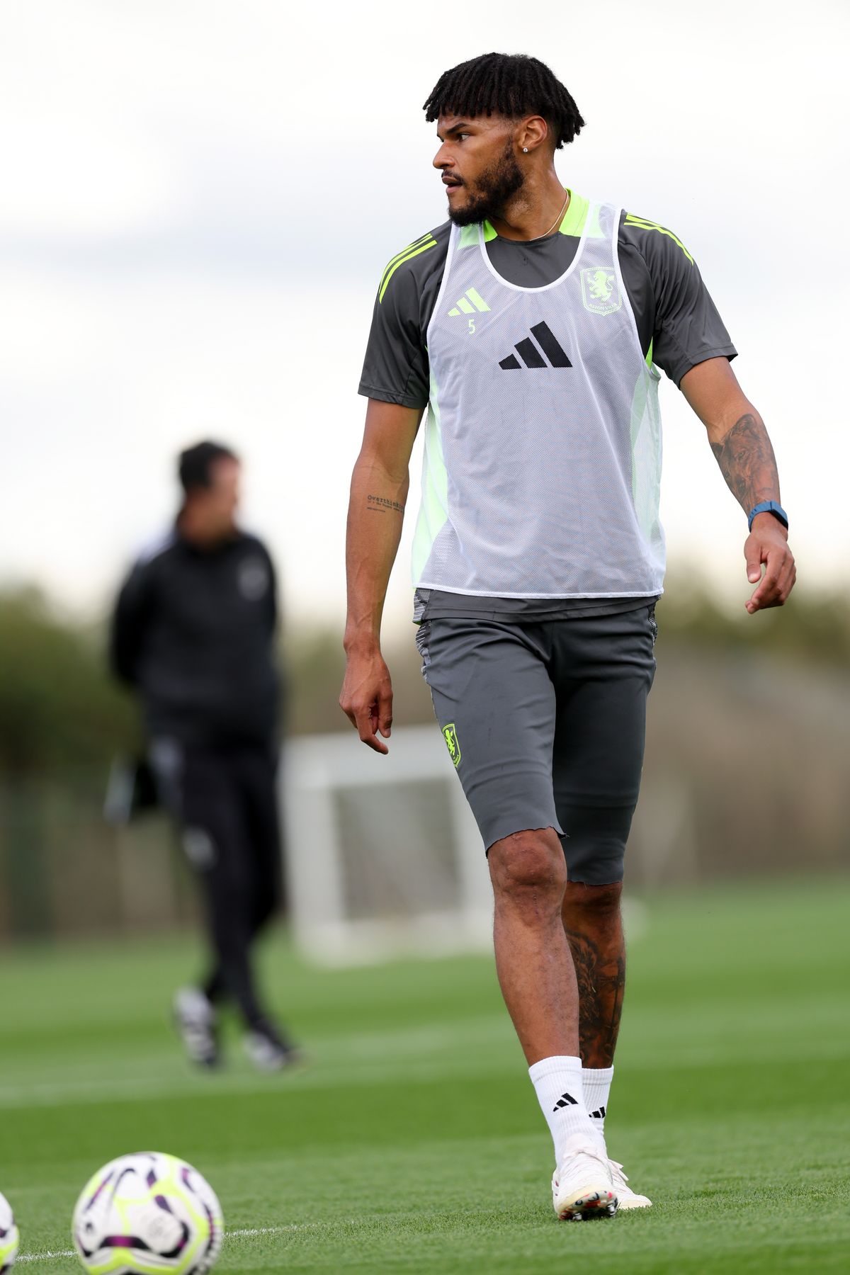 Aston Villa training pre-Ipswich Town