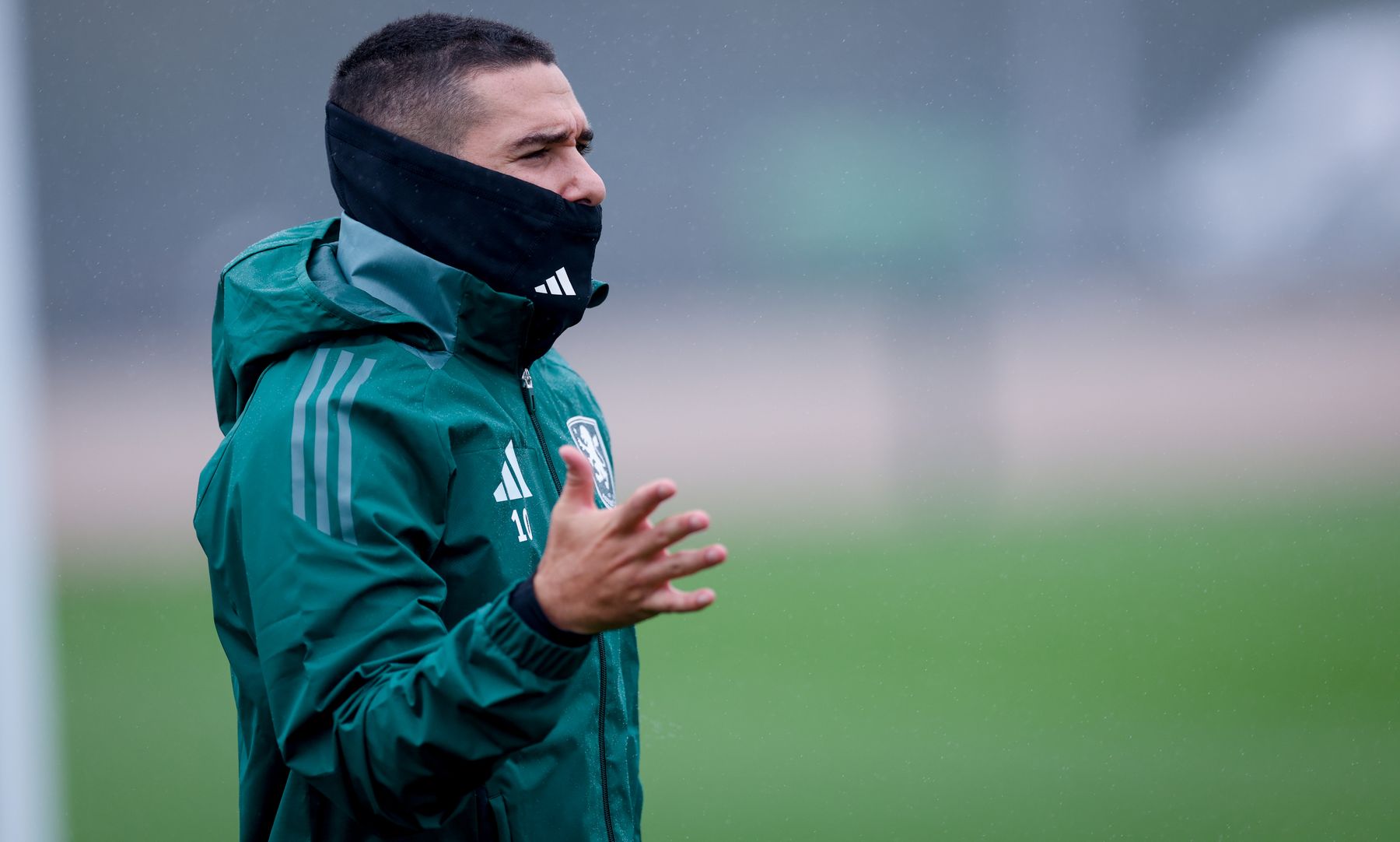 Aston Villa training pre-Bayern Munich