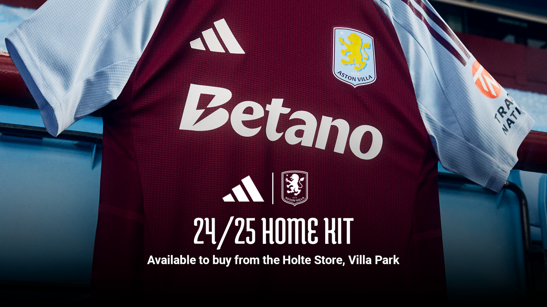 Aston Villa and adidas reveal 2024/25 home kit