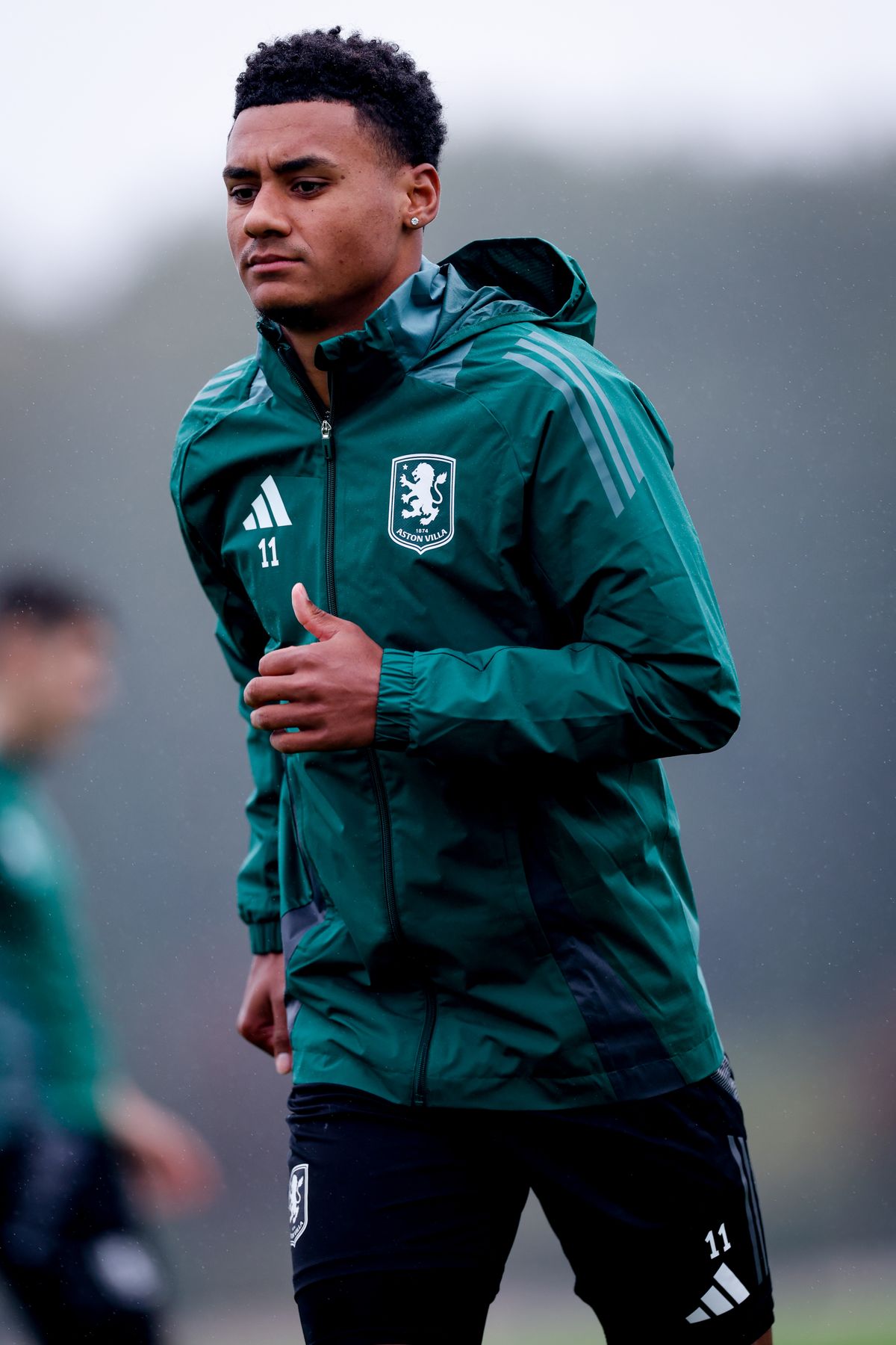 Aston Villa training pre-Bayern Munich