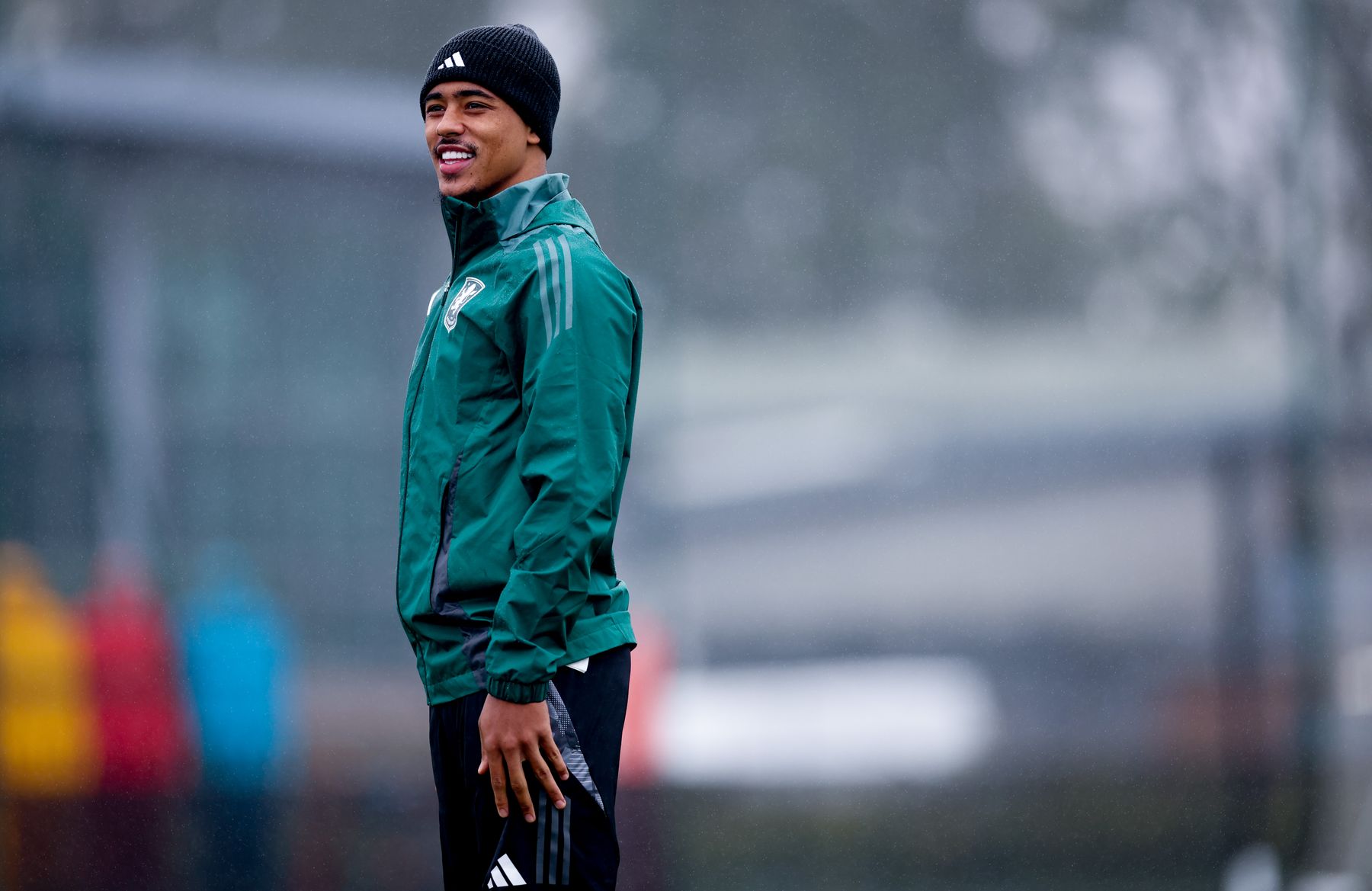 Aston Villa training pre-Bayern Munich