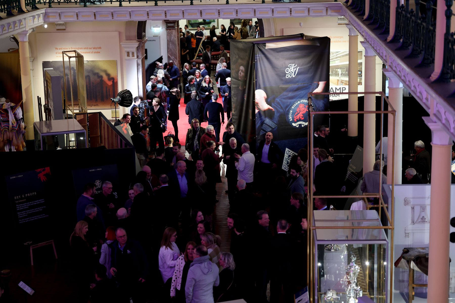 Aston Villa exhibition at Birmingham Museum & Art Gallery