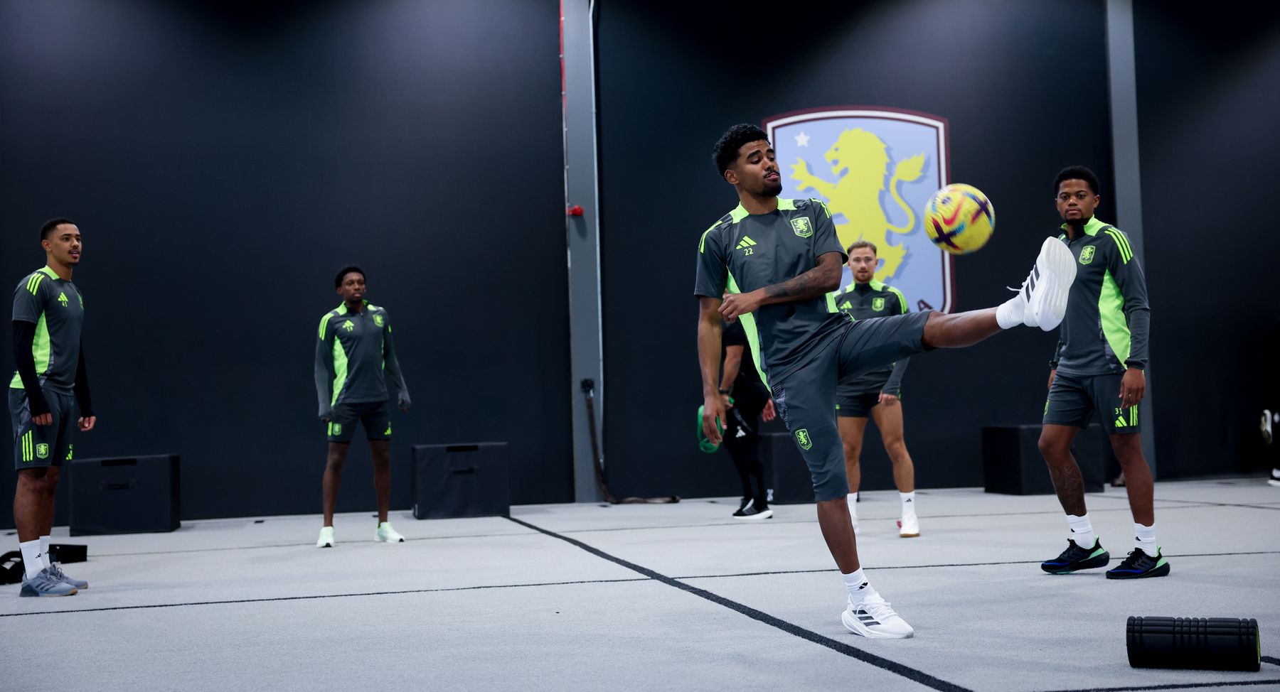 Aston Villa training pre-AFC Bournemouth