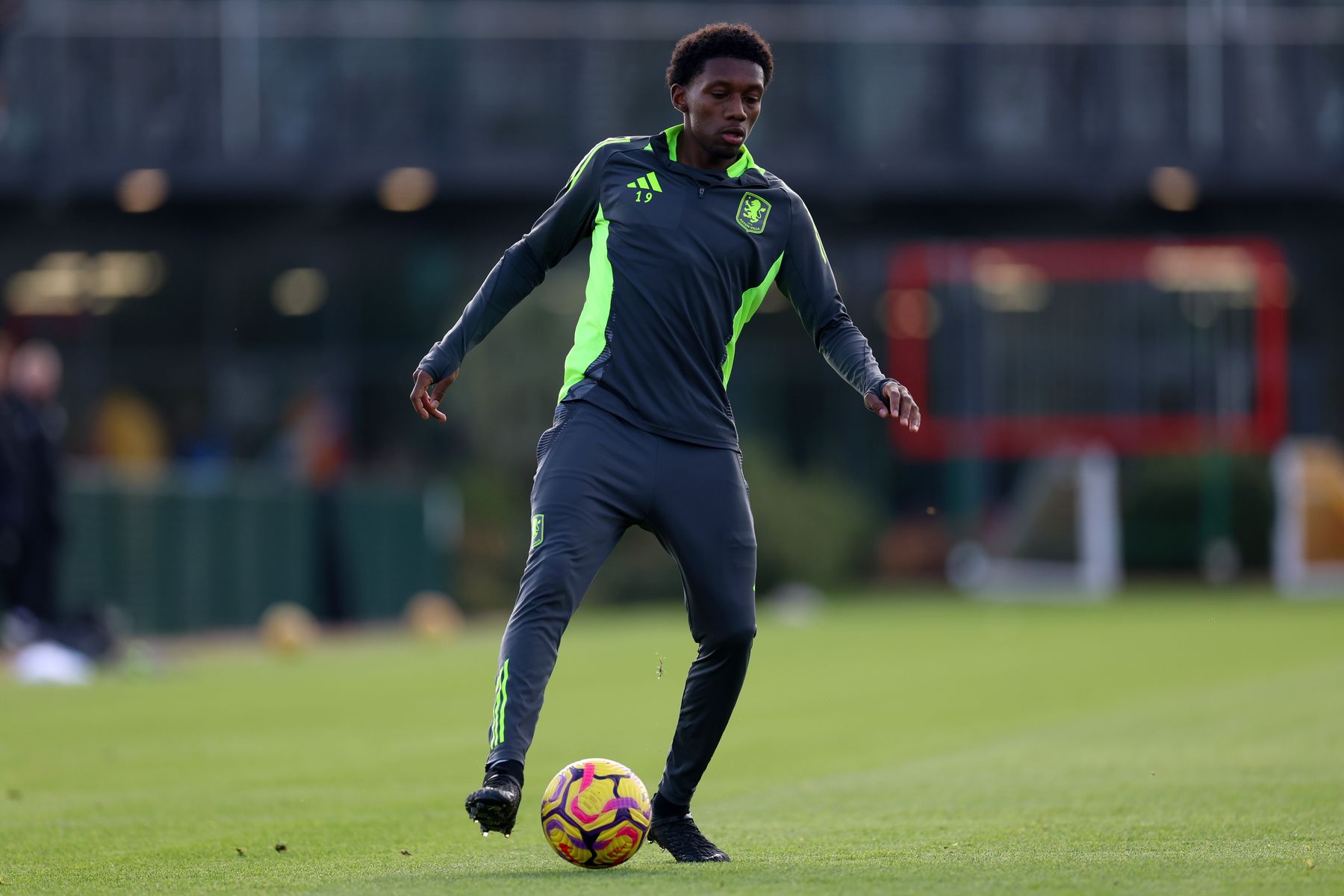 Aston Villa training pre-AFC Bournemouth