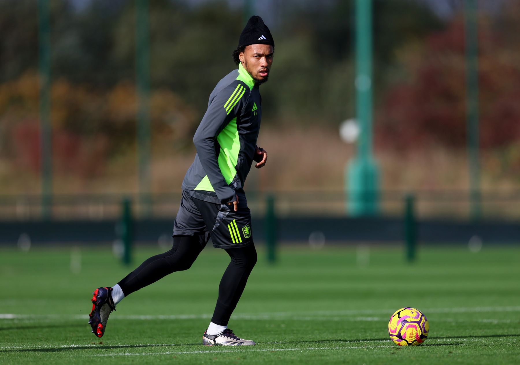 Aston Villa training pre-AFC Bournemouth