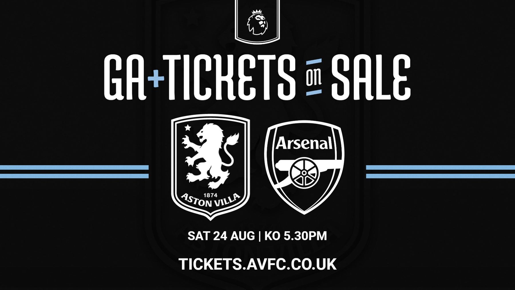 Aston Villa v Arsenal GA+